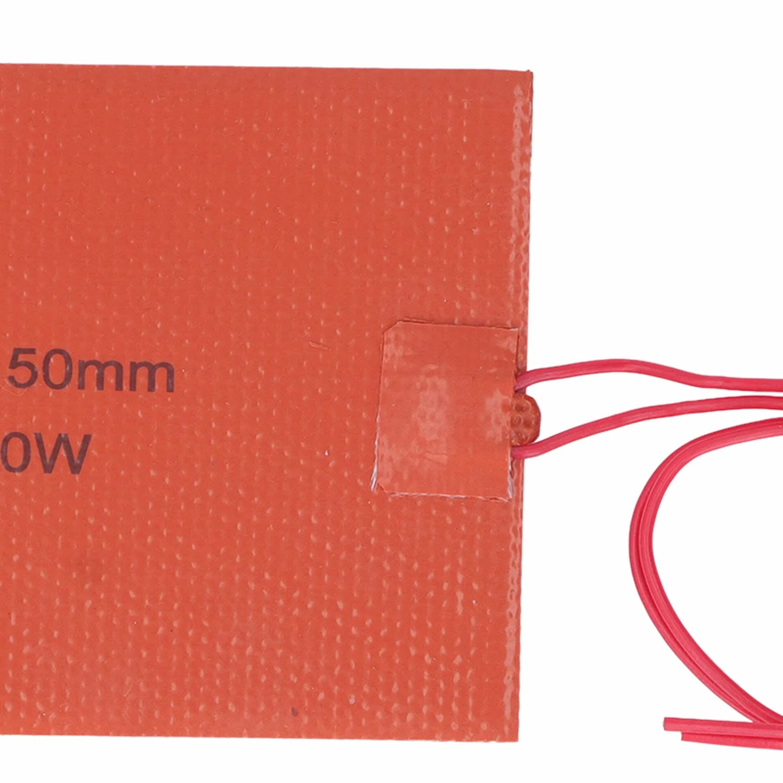 Silikonowa mata grzewcza 220V 50W 200℃ 100x150mm elastyczna gumowa poduszka grzewcza