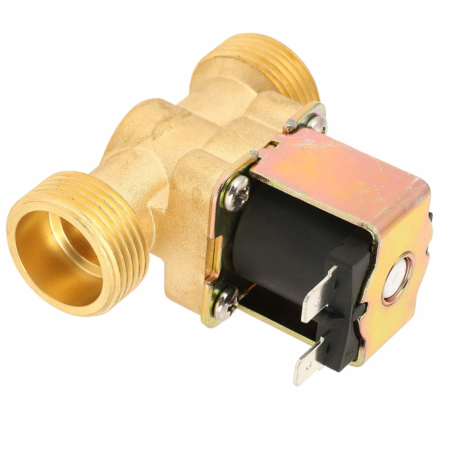 DC12V G3/4 Ventil Normal geschlossen Messing Elektrisch Magnetventil für Wasser
