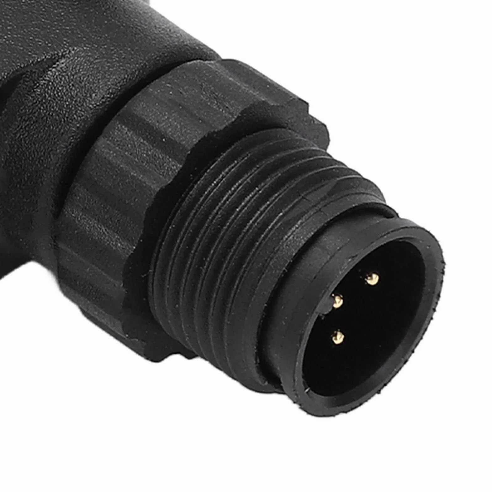 lyrlody Trójnik NMEA 2000, 5-pinowy Gwint M12, Wodoodporny IP67 Wykonany z Metalu ABS, do Sieci Lowrance Simrad B G Navico