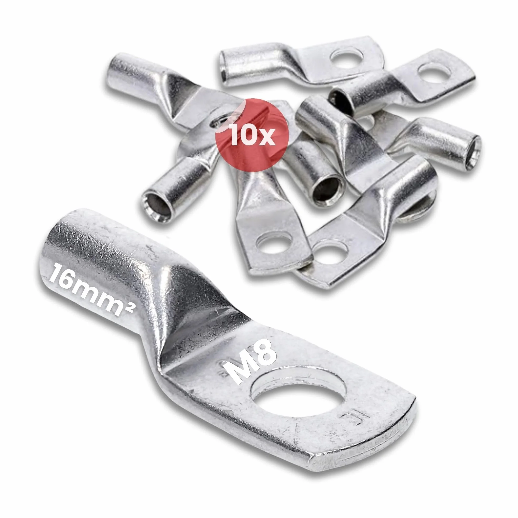 Kalitec HR16-8 końcówki kablowe 16 mm² M8 standardowe