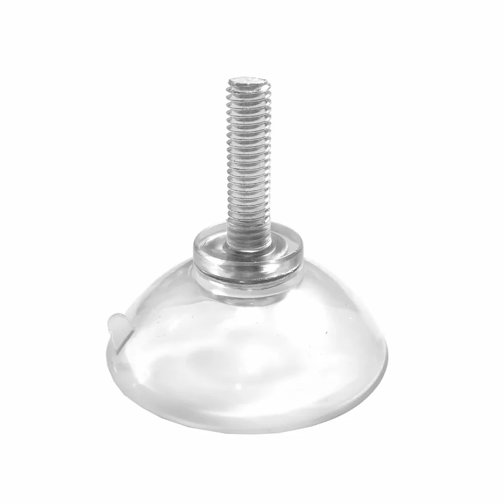 Przyssawka z nakrętką PCW M6 długa śruba 4,4 cm 6 szt. Lock NUT