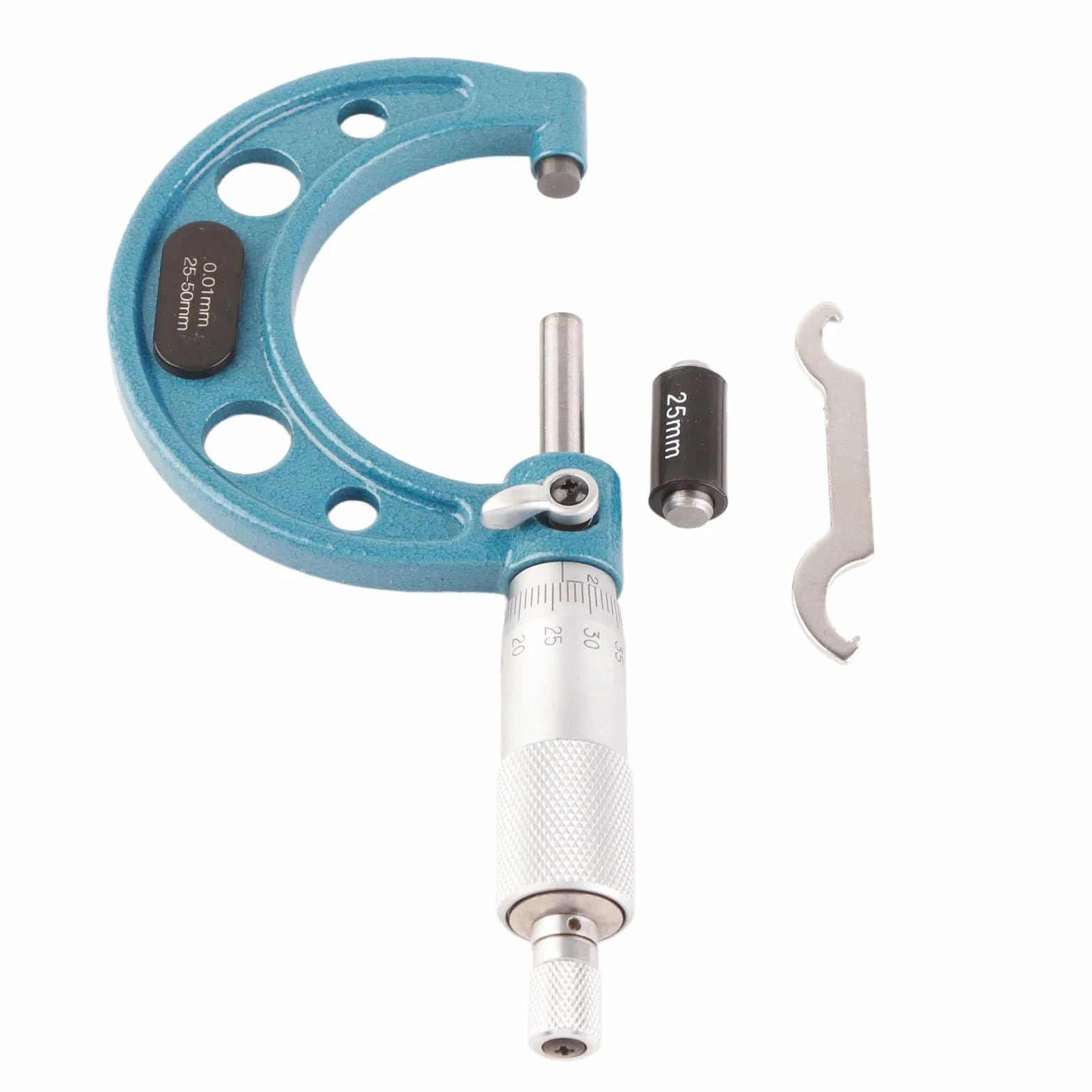 Estink Mikrometry Zewnętrzne 25-50mm Stal Nierdzewna Dokładność 0,01 mm