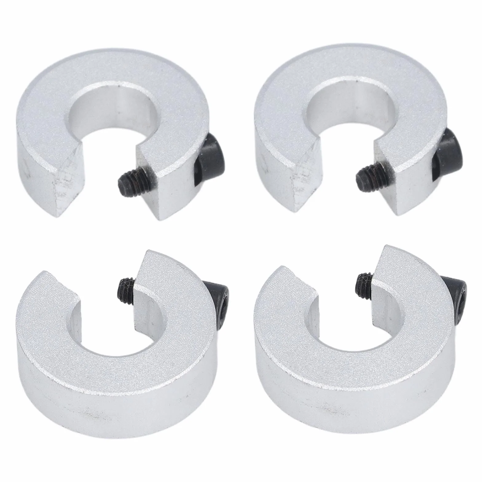 Liniowe Kołnierze Zatrzymujące Szyny SBR20 Aluminium 10mm 4 szt. Pierścieni Mocujących