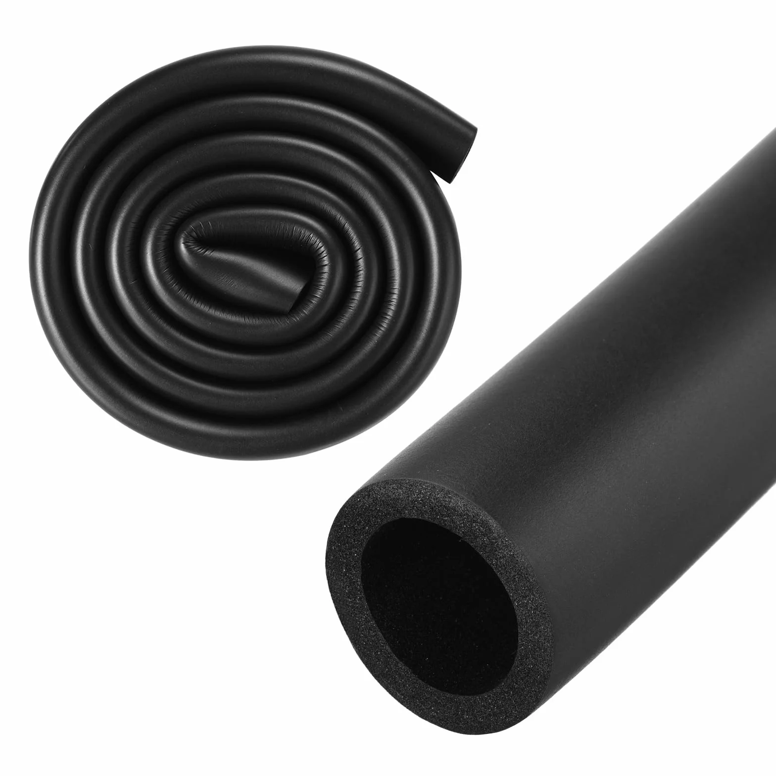 M METERXITY Rura piankowa izolacyjna do rur, średnica 22 mm, średnica zewnętrzna 32 mm, długość 1 m, miękka elastyczna rurka piankowa, izolacja piankowa, do podparcia uchwytu, stojaka na gitarę,
