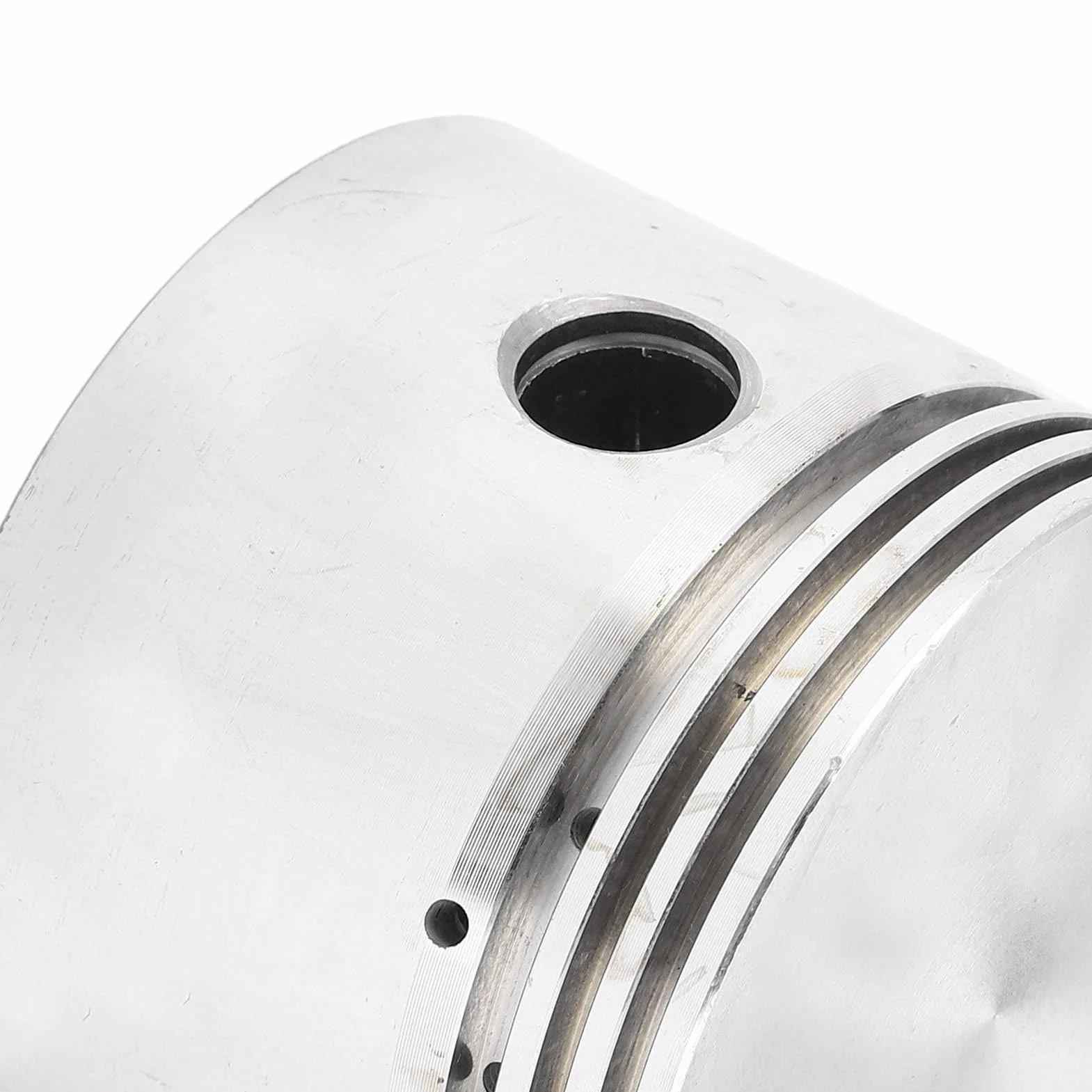 Tłok 80 Mm, Tłok Sprężarki Powietrza, Aluminiowy Korbowód Silnika Pompy, średnica 80 Mm/3,1 Cala, Akcesoria do Pomp Powietrza, Powietrze, Elementy Mechaniczne