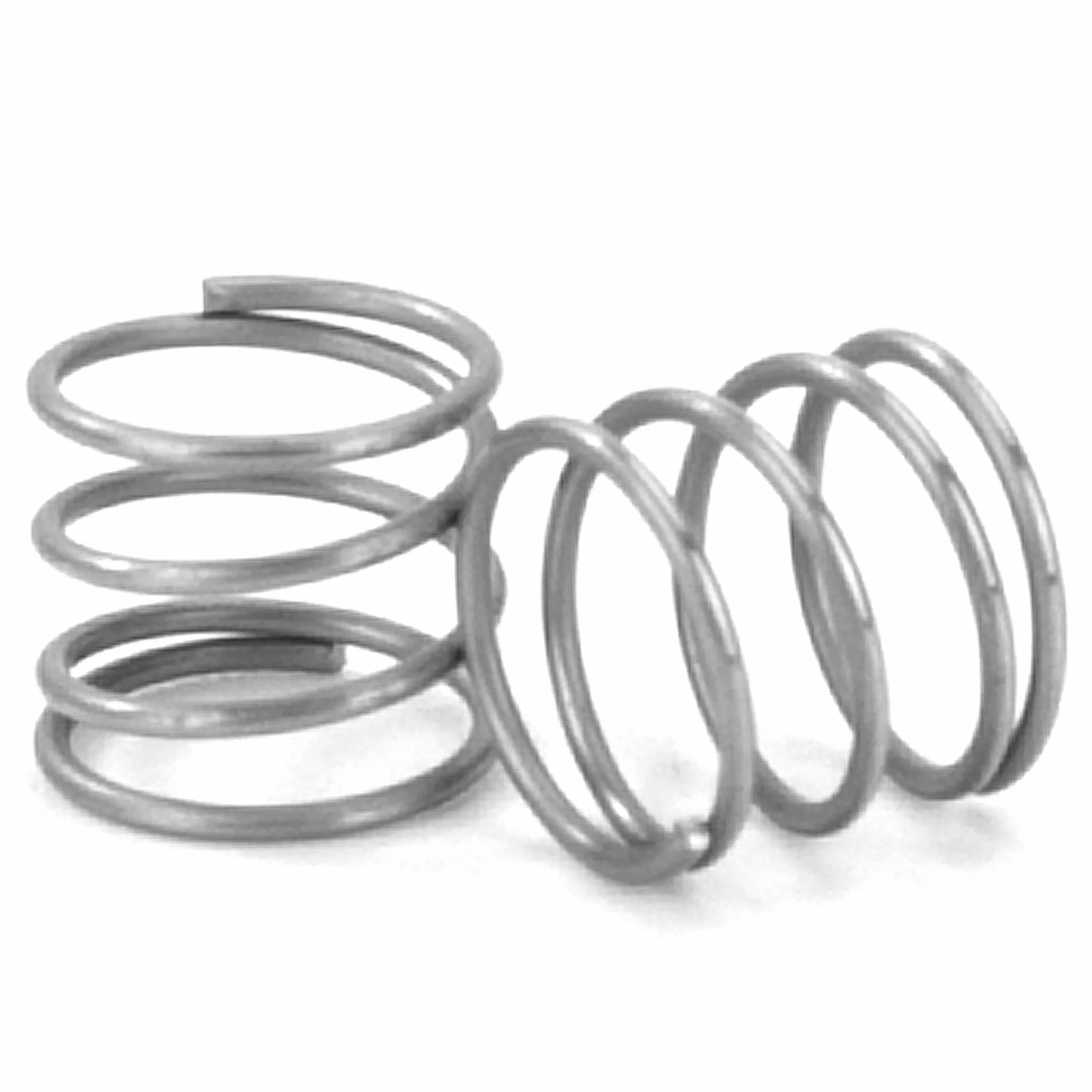 Sprężyny dociskowe 5 mm sprężyna ze stali nierdzewnej 304 średnica drutu 0,45 mm średnica zewnętrzna 6 mm siła sprężyny 0,2 kg 20 sztuk