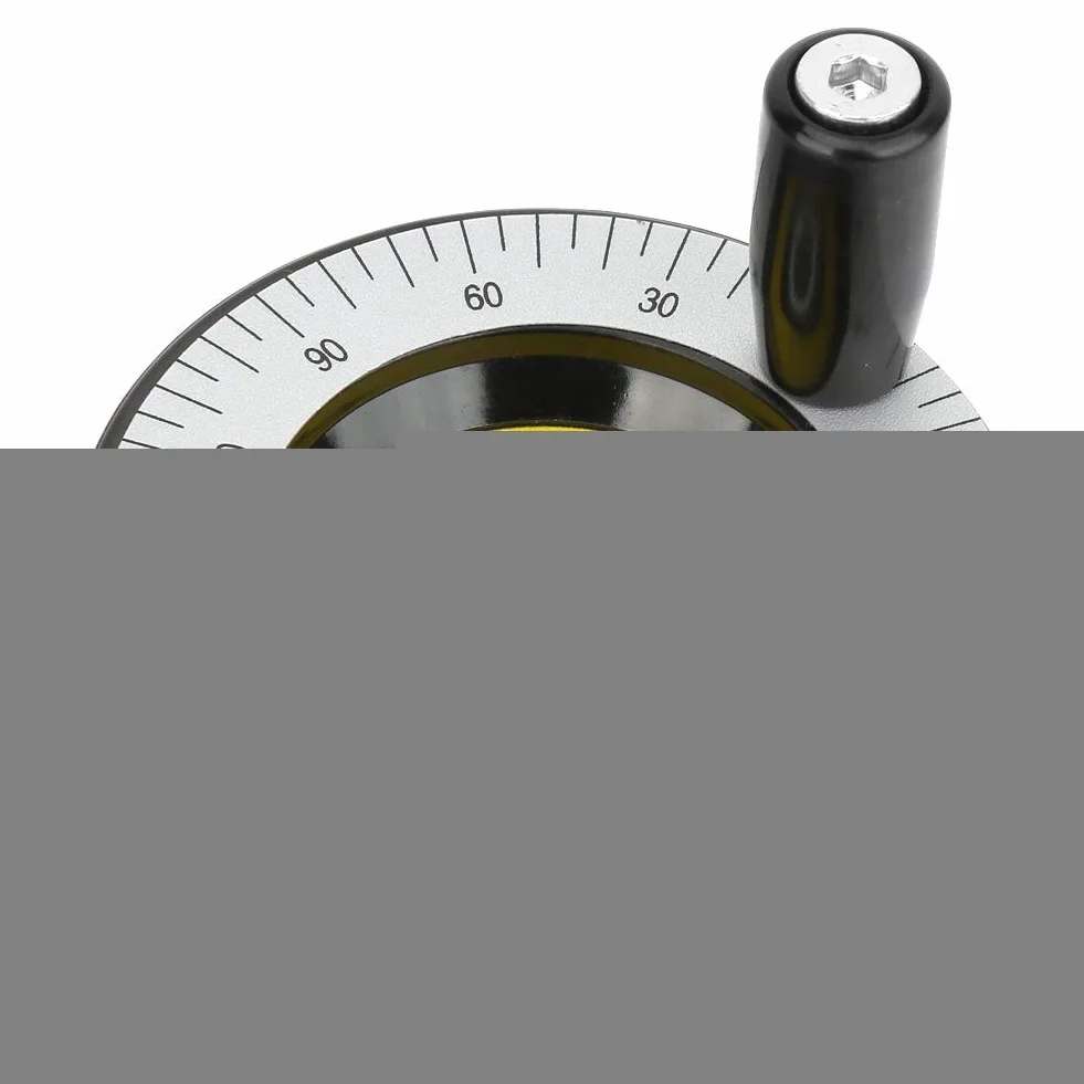 Elektryczne koło ręczne bakelitowe ze skalą, część mechaniczna do tokarek i frezarek 80 mm