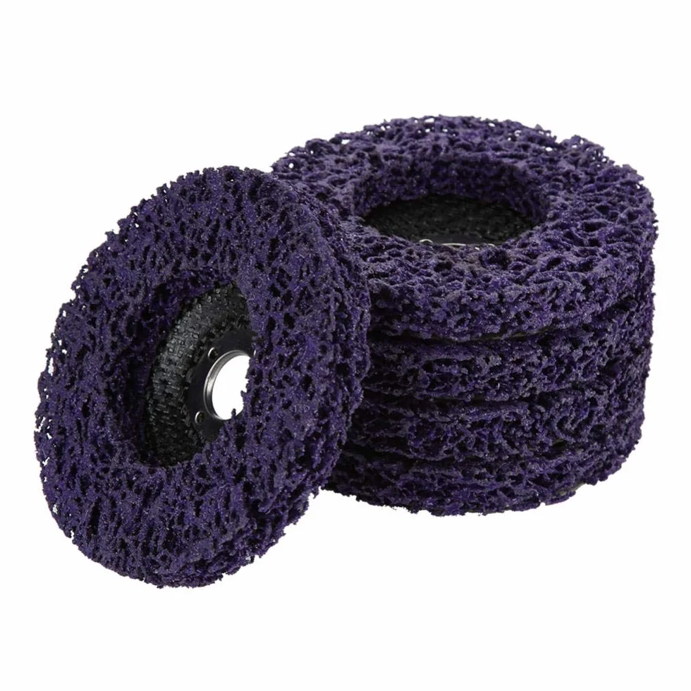 Tarcza czyszcząca Poly Strip 100 mm do usuwania rdzy, 5 sztuk