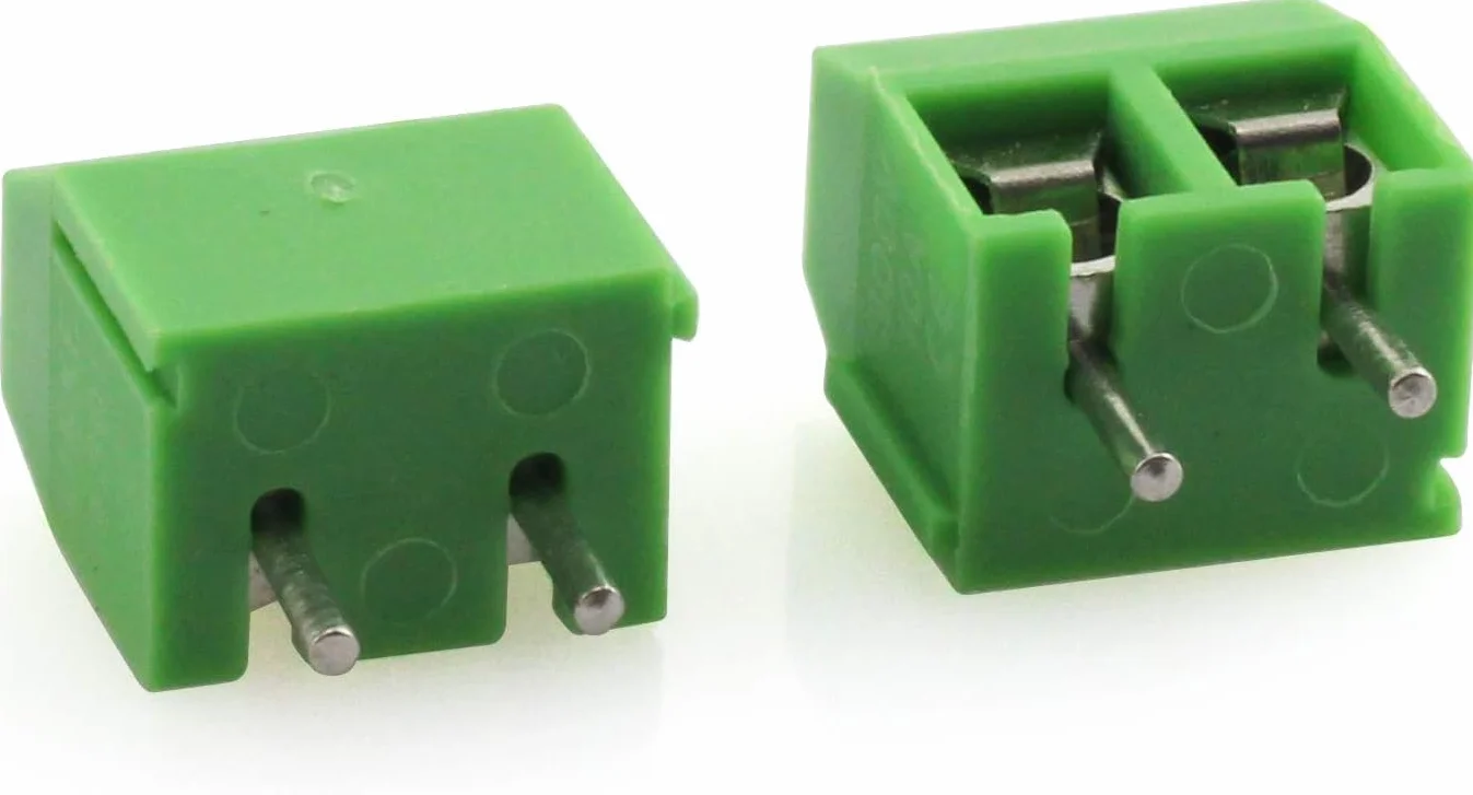 RUNCCI-YUN 100PCS300V10A 5mm Pitch PCB Mount Screw Terminal Block