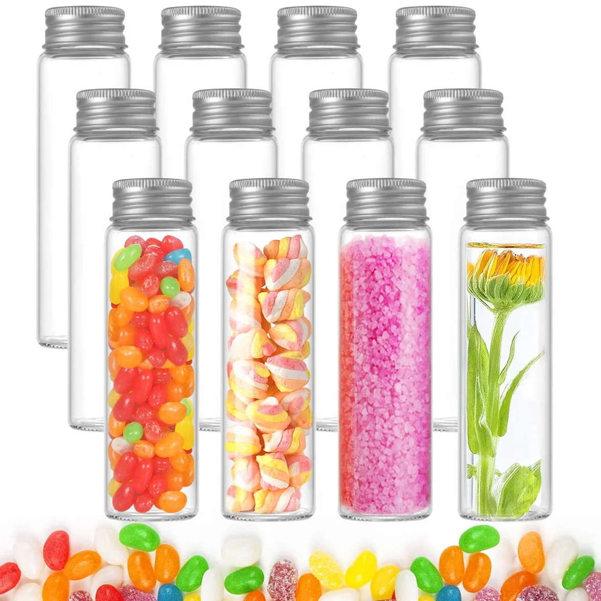Probówki plastikowe przezroczyste 110 ml do hydroponiki słodyczy przypraw