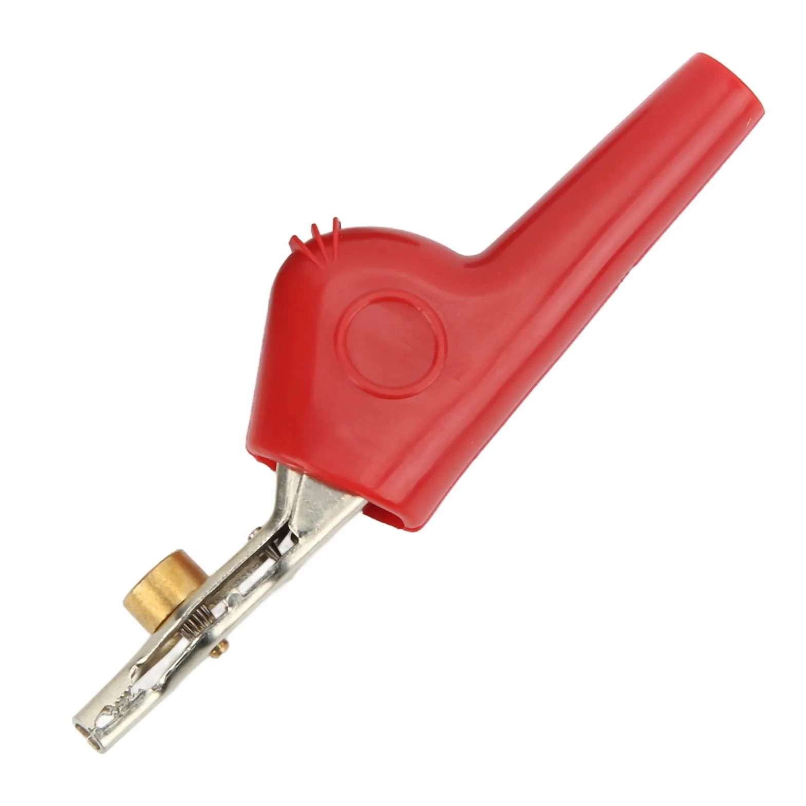 Zaciski Testowe z igłą, 1 Zestaw Krokodylkowych Zacisków Krokodylkowych, Otwarcie 25 Mm Niezdzierające Klipsy Testowe z igłą PVC Cupronickel Electrical, Sondy Prądowe