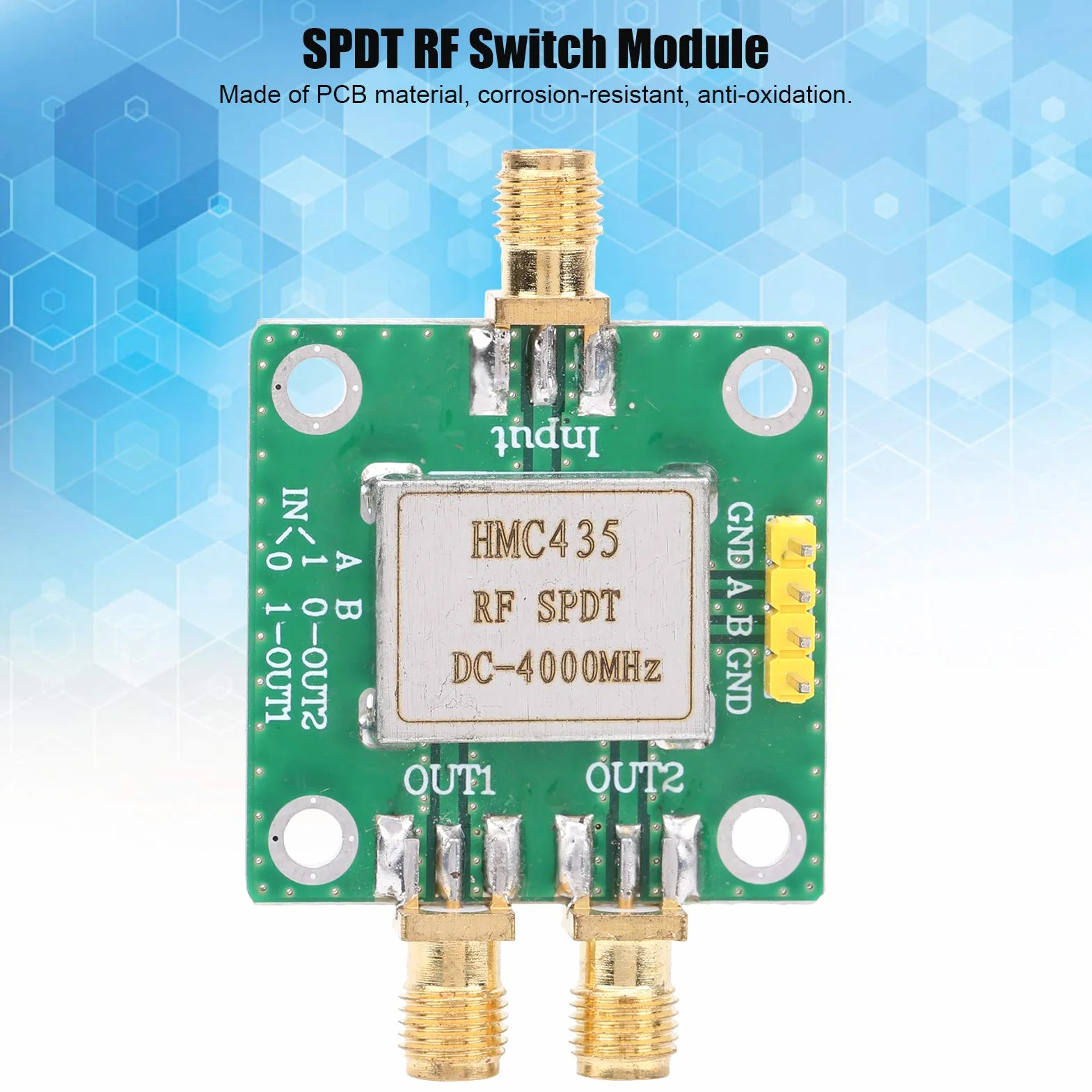 Moduł przełącznika RF SPDT DC-4000 MHz wysoka częstotliwość