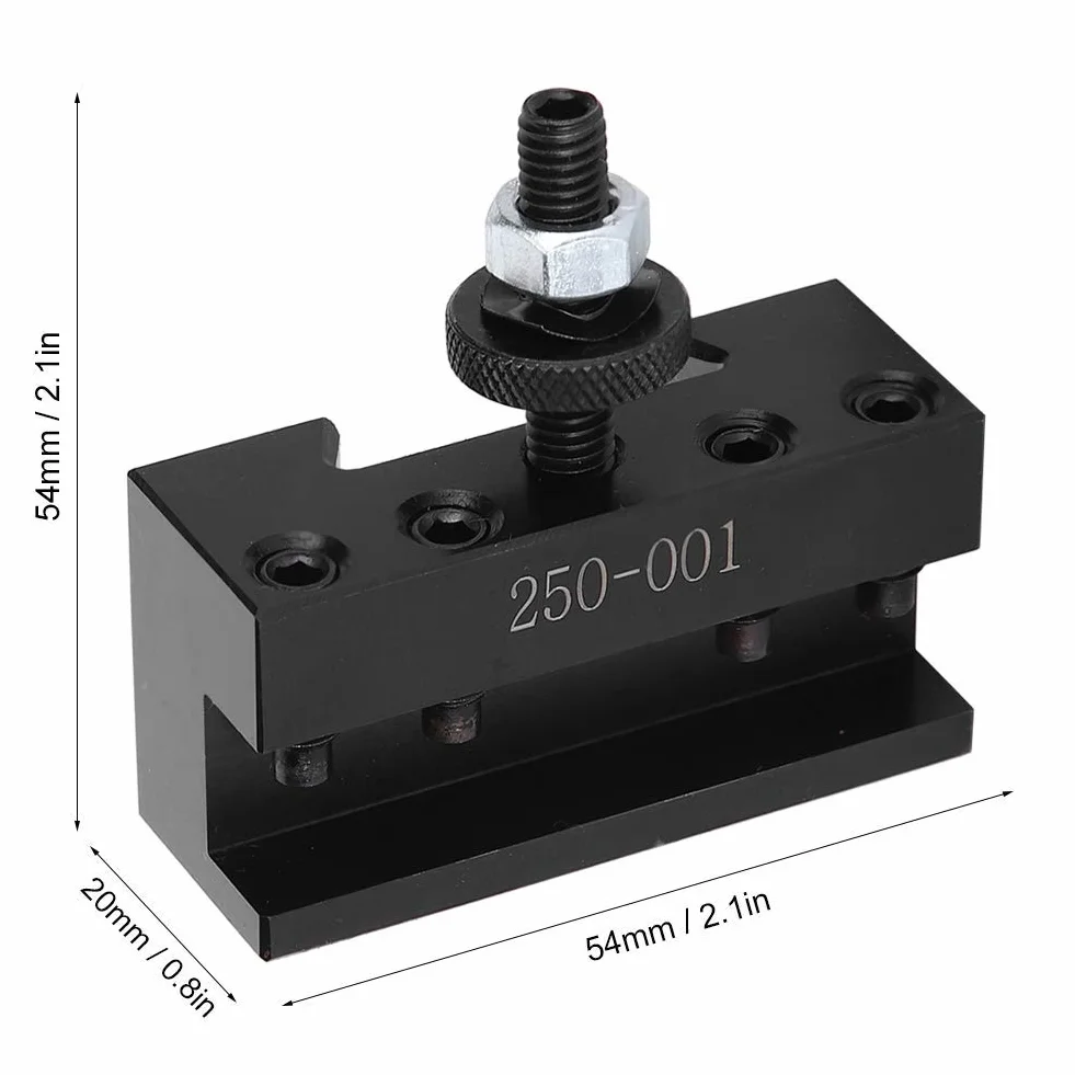 Uchwyt narzędziowy tokarski szybkiej wymiany Mini CNC ze stali wysokowęglowej 1,3 cm