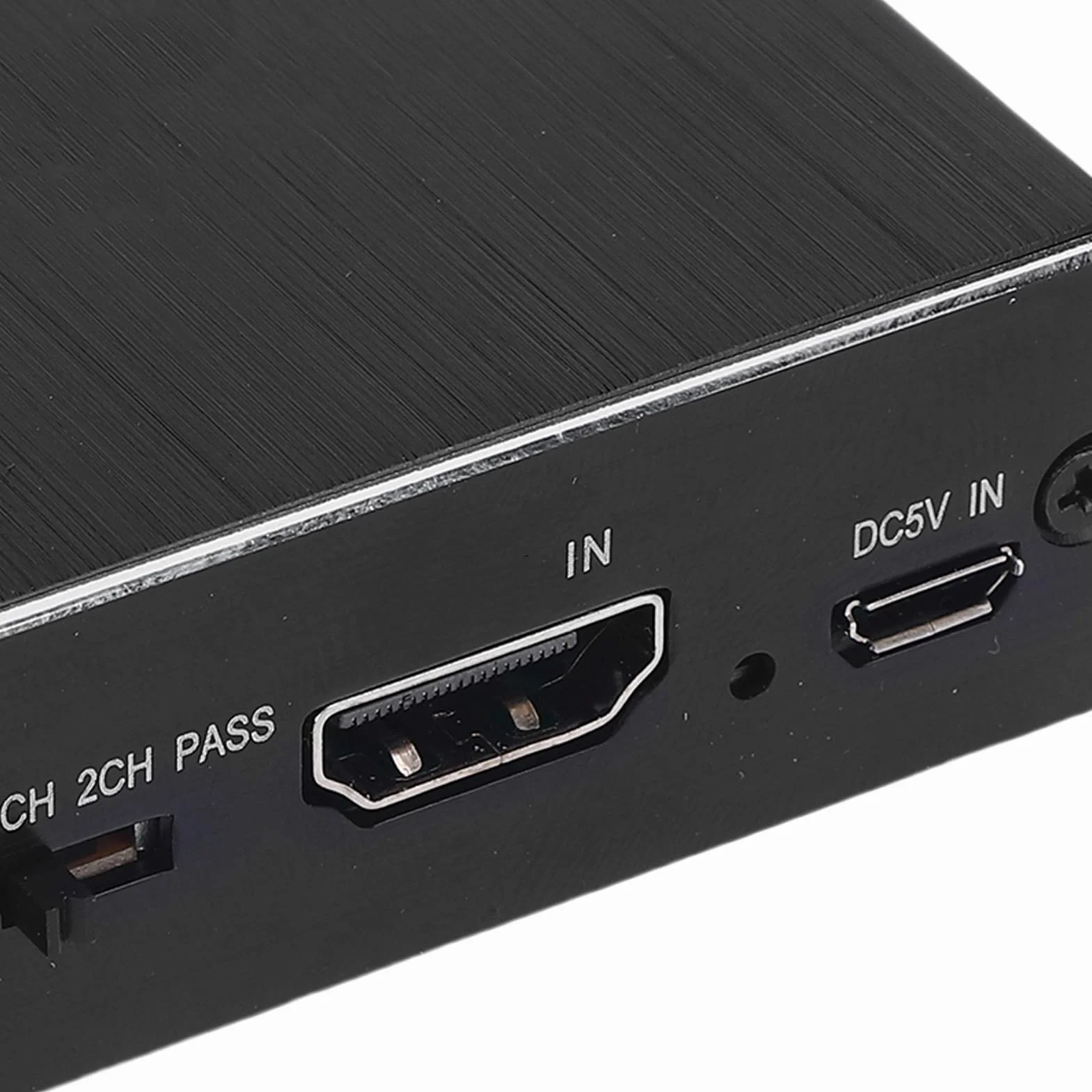 Elprico 4K HDMI Audio Ekstraktor, Optyczny Konwerter SPDIF 3,5 Mm z 3 -kanałowym Trybem dla Systemów Kina Domowego i Gier