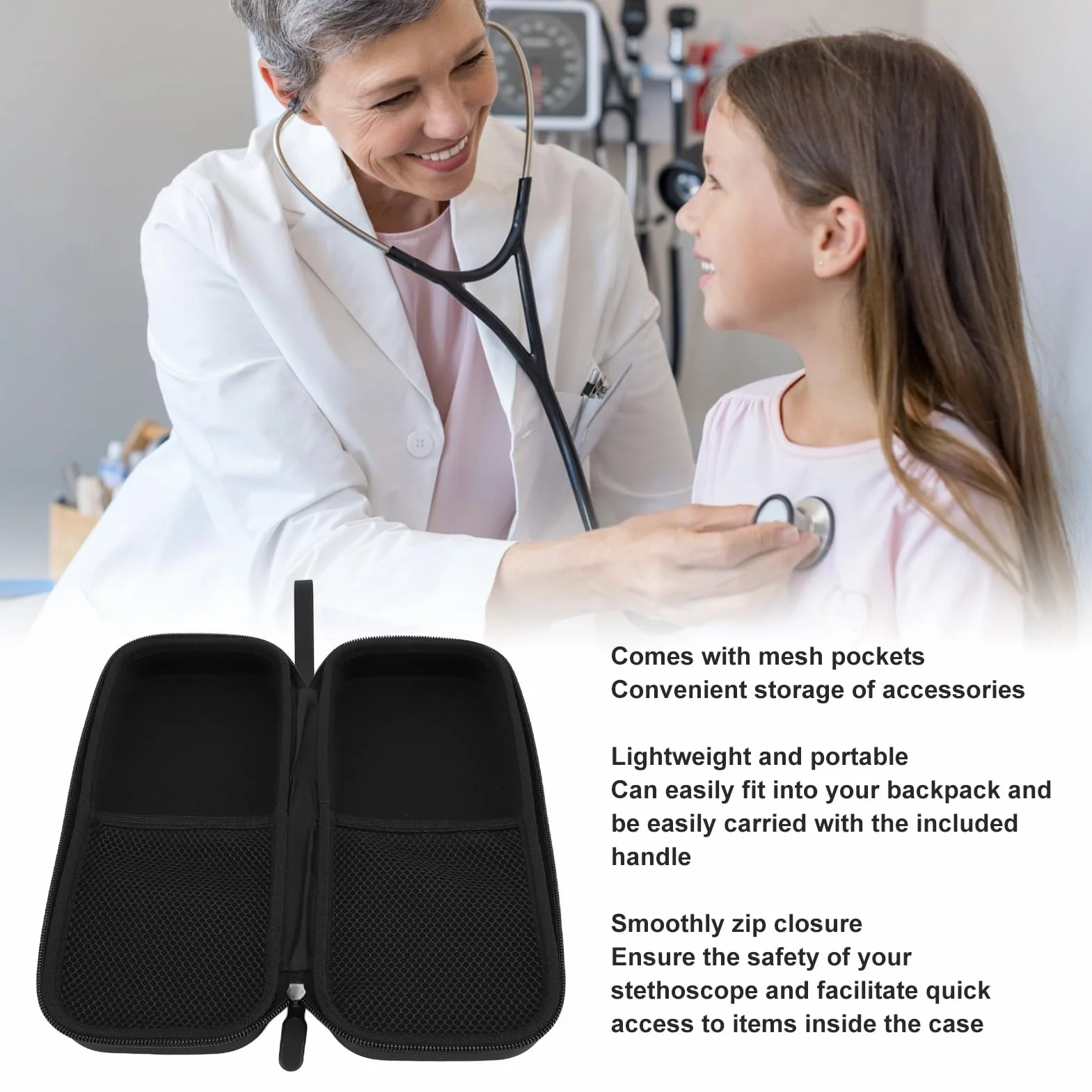 Etui na Stetoskop do Classic III/Cardiology III/Lightweight II S.E/CORE Digital/Classic II S.E/Master Cardiology, do MDF MD One