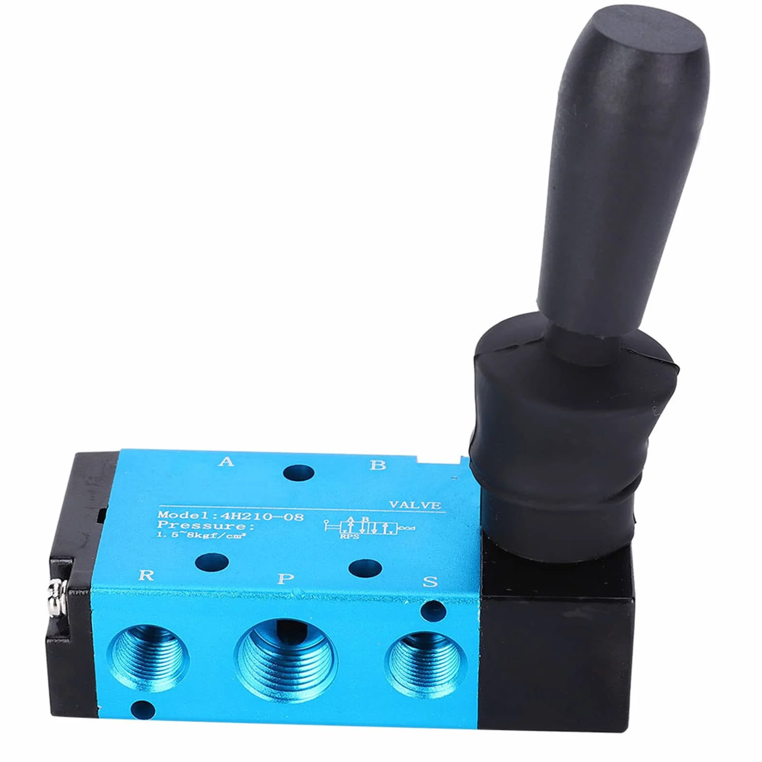 Pneumatyczny zawór magnetyczny 5-drożny 2-pozycyjny 1/4 PT aluminium 4H210-08