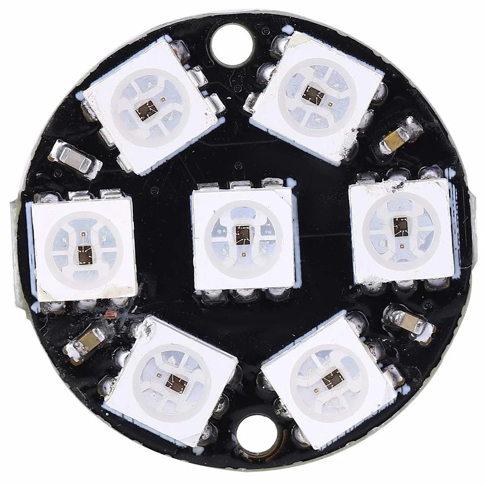 WS2812 pierścień LED 10 Sztuk Płytka Rozwojowa Sterownika LED RGB DC5V 4W
