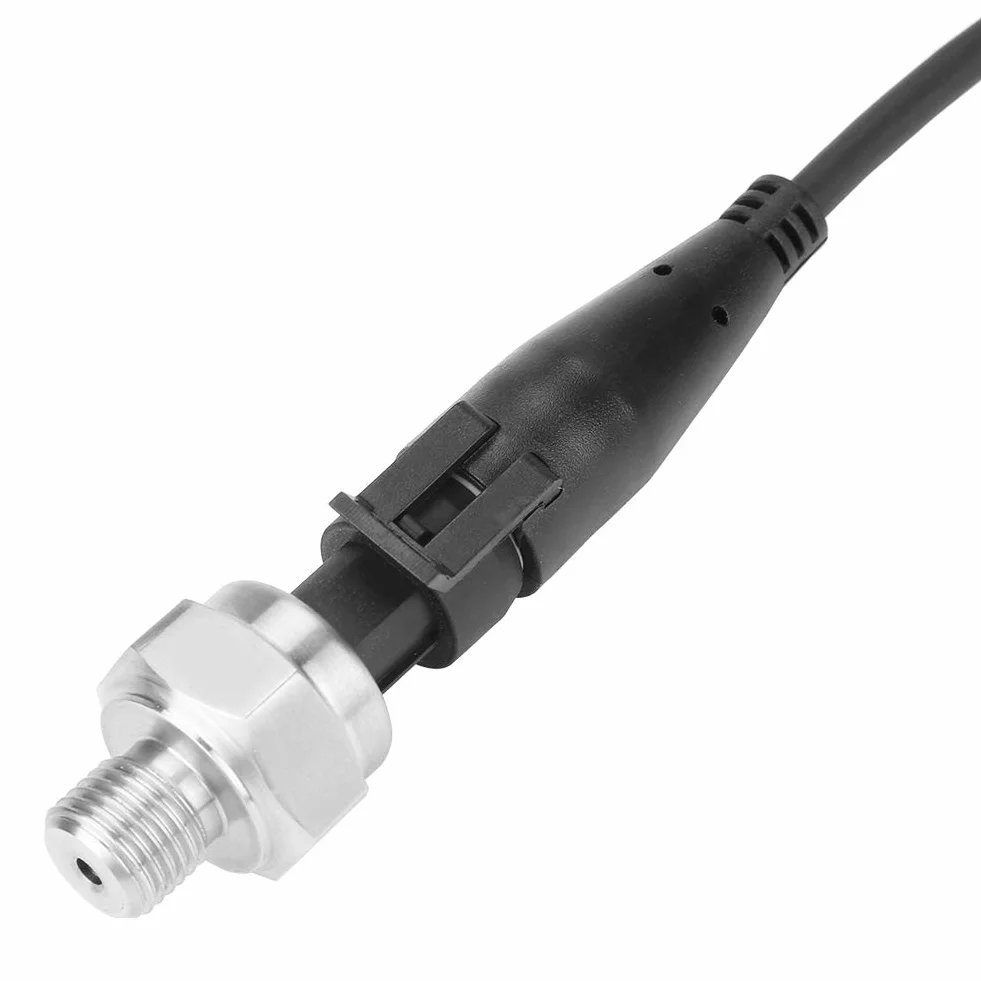 Czujnik ciśnienia G1/4 DC 5V ze stali nierdzewnej do oleju opałowego wody powietrza i gazu zakres 0-200PSI czujnik ciśnienia oleju