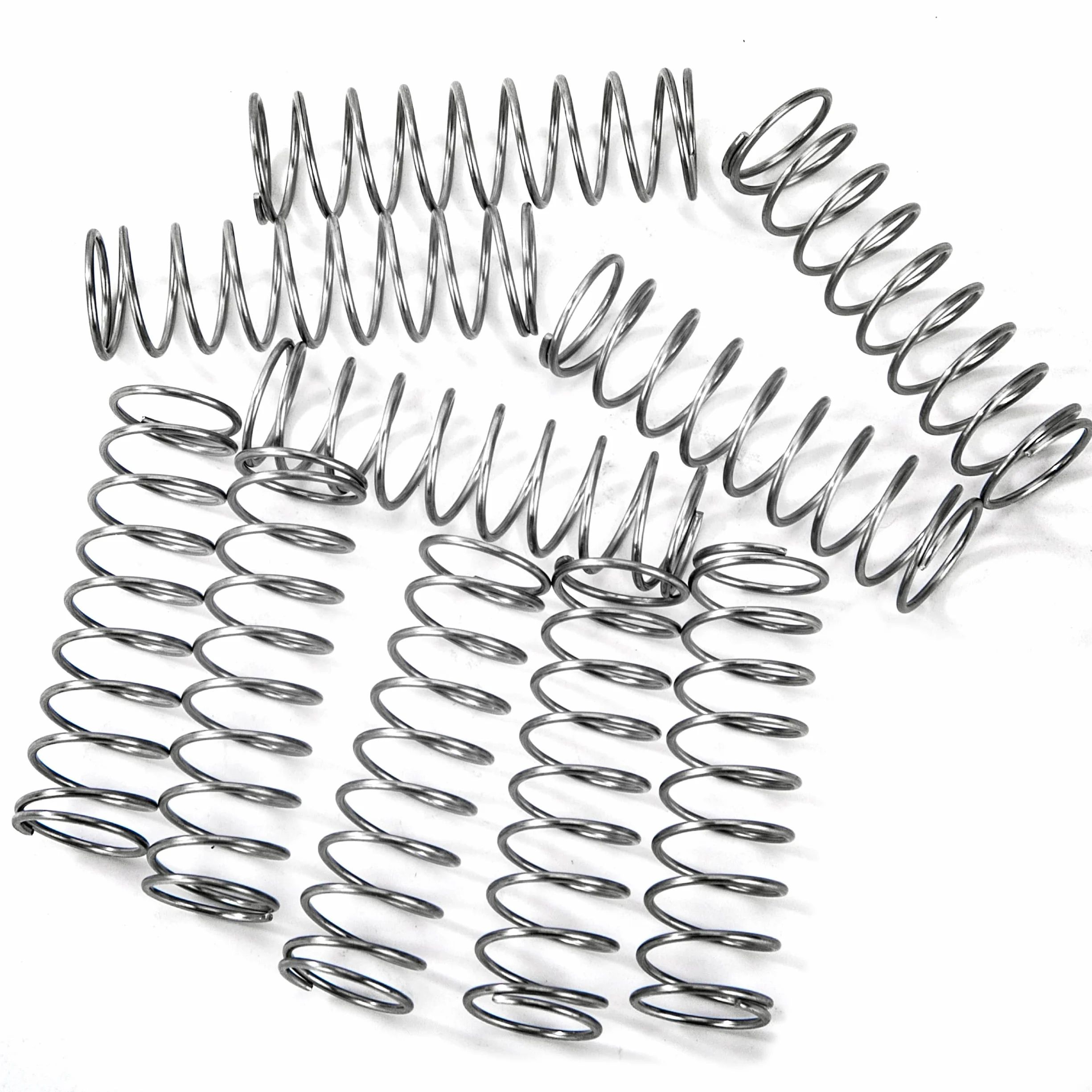 Sprężyny ściskające 40 mm sprężyna ze stali nierdzewnej 304 średnica drutu 0,9 mm średnica zewnętrzna 10 mm siła sprężyny 0,9 kg 10 sztuk