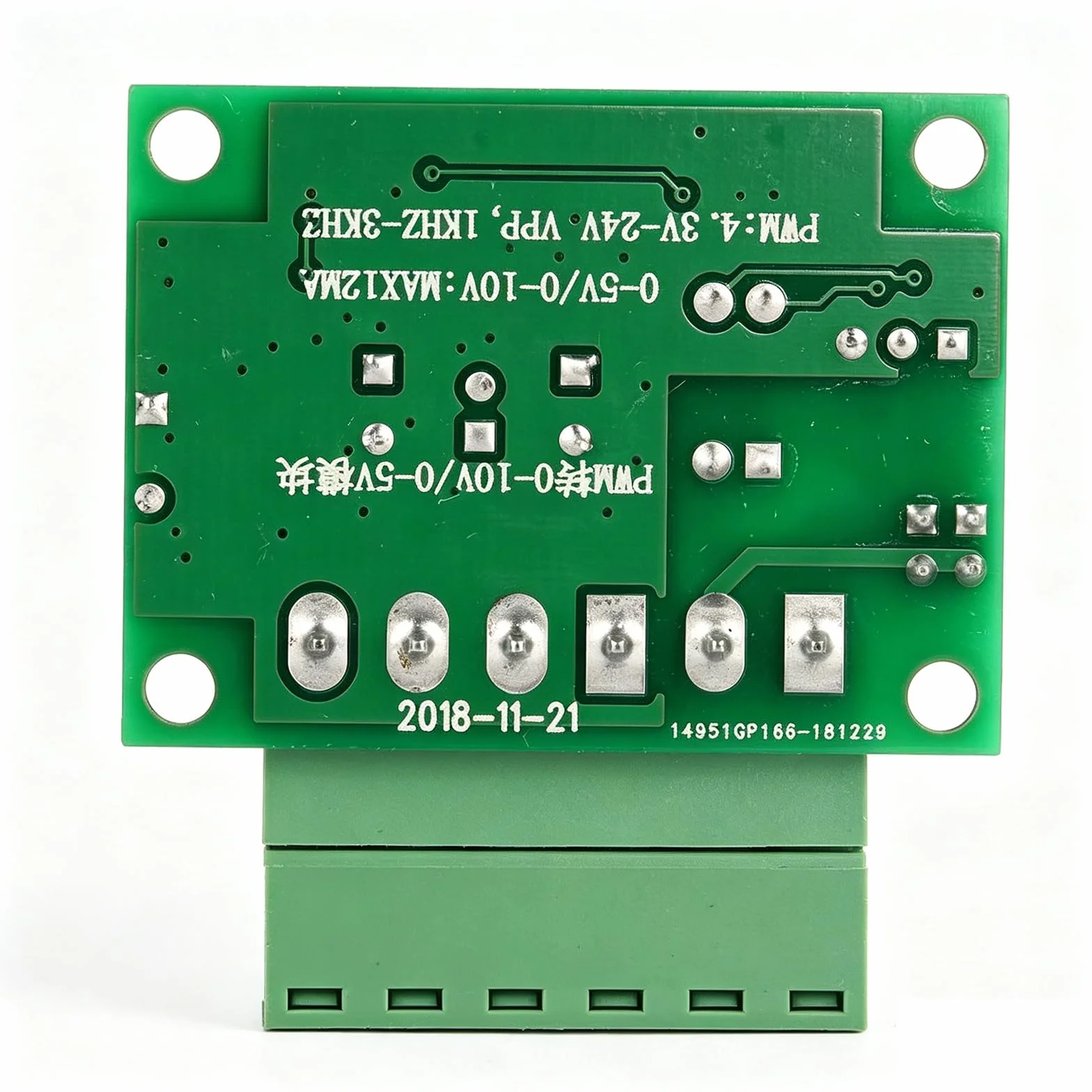 Konwerter Sygnału PWM na Napięcie 0-10V, Moduł PLC D/A, 0-100% 1-3kHz, Do Regulacji Prędkości Silnika