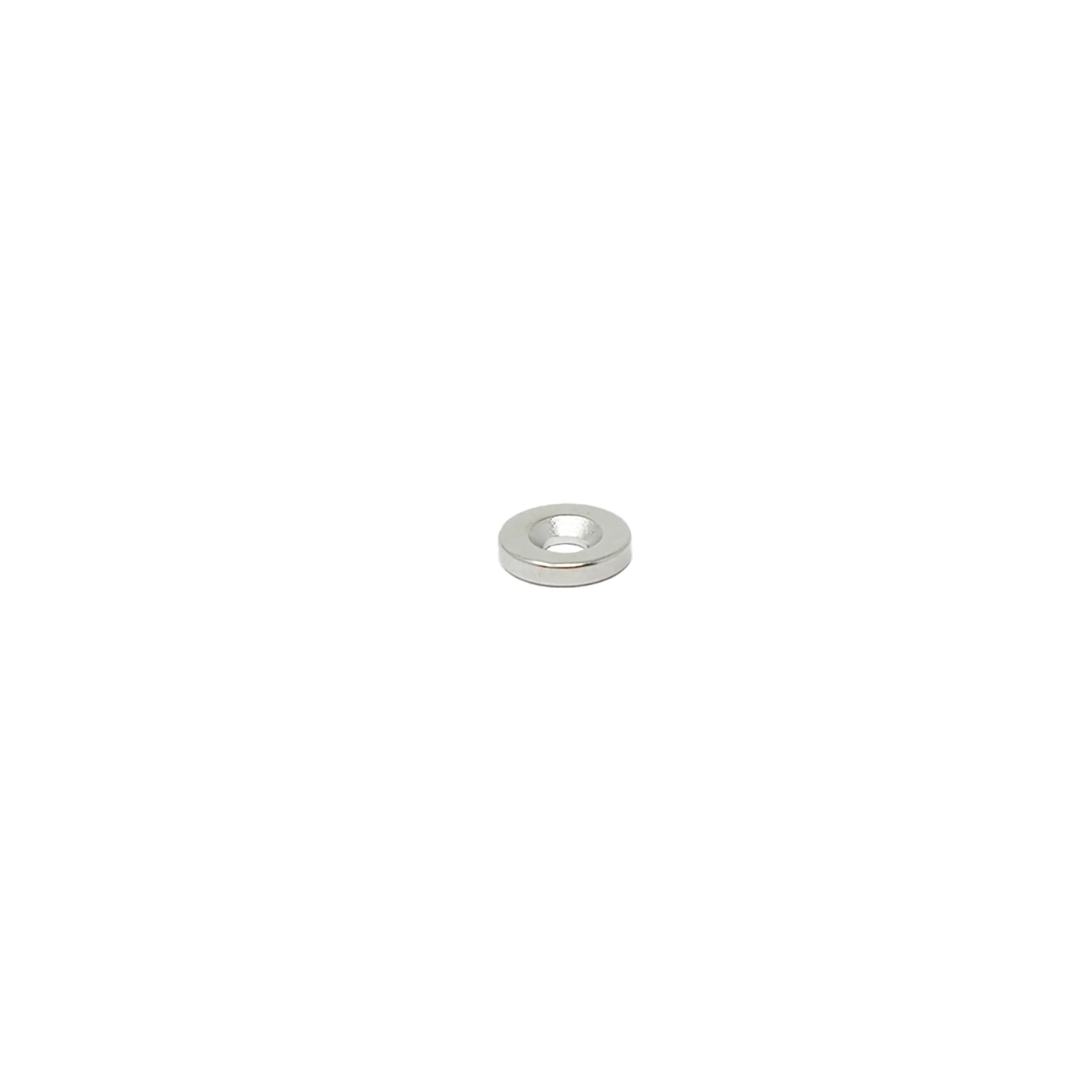 Magnes neodymowy do sztuki, rzemiosła, mocowania mebli, majsterkowania, hobby i nauki, średnica 10 mm x 2 mm grubości x 3 mm c/zlewozmywak - 1,2 kg - północ - 10 sztuk