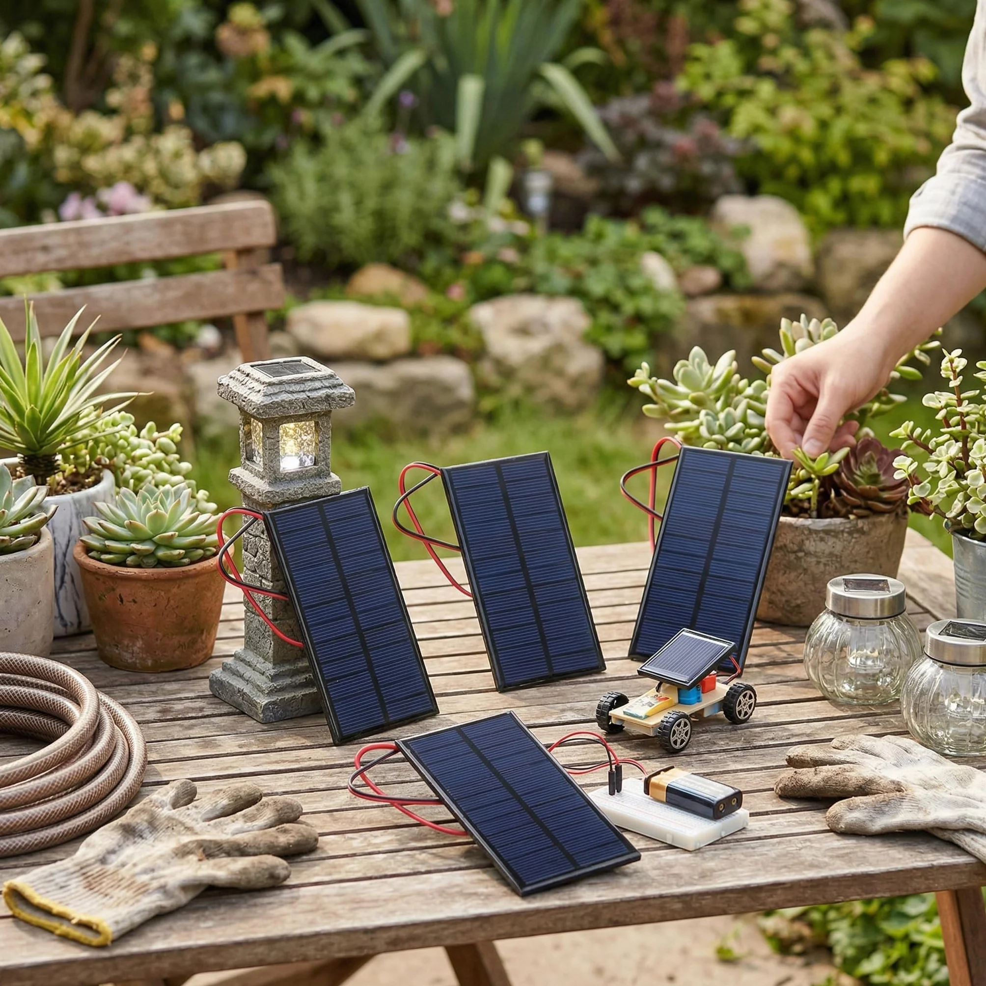 3 sztuki 1 W DC moduł solarny 6 V ogniwo słoneczne z polikrzemu Mini panel solarny, ładowarka solarna zewnętrzna Mini instalacja solarna z modułami z 30 cm kablem, ogniwo słoneczne 6 V panel solarny