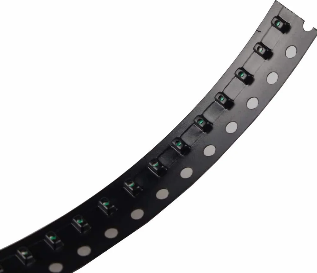 Zestaw 100 sztuk 0603 SMD LED czerwony żółty zielony czarny niebieski biały
