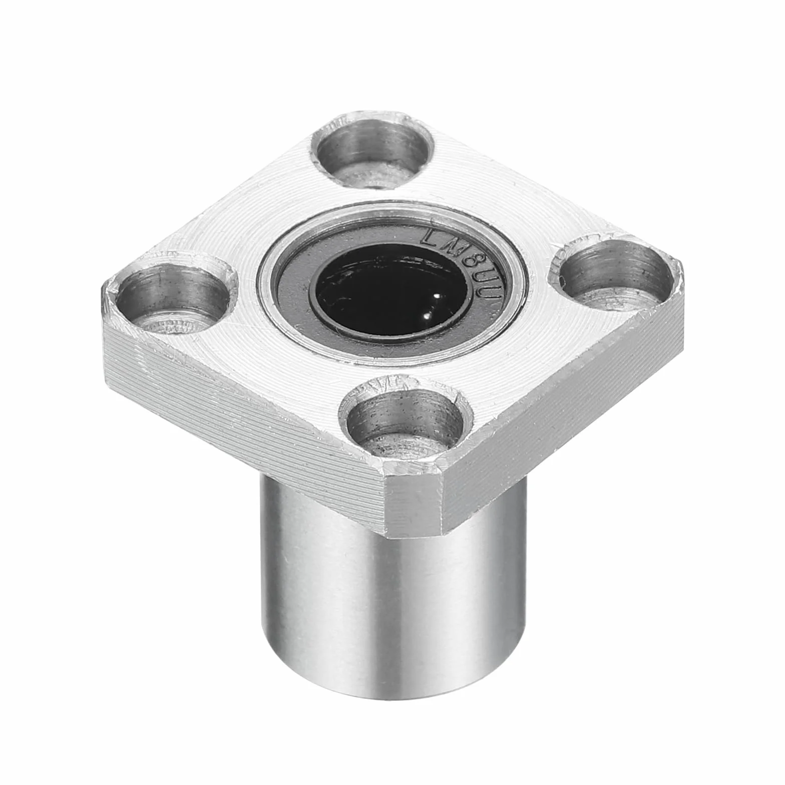 QUARKZMAN LMK8UU liniowe łożysko kulkowe 8 mm otwór 15 mm OD 24 mm długość kwadratowy kołnierz stalowa klatka do maszyny CNC drukarki 3D