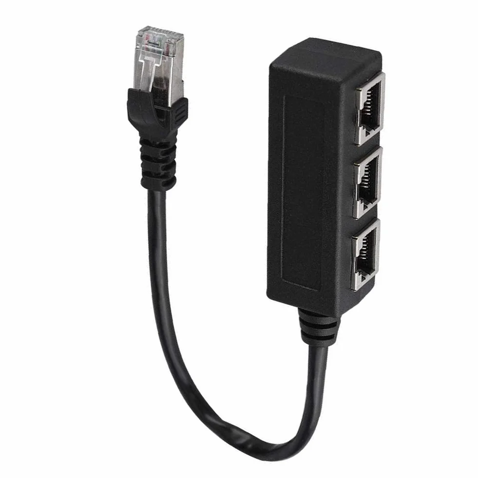 Adapter Ethernet, rozdzielacz sieciowy rozdzielacz sieci Ethernet, adapter sieciowy Plug and Play dla routera TV BOX
