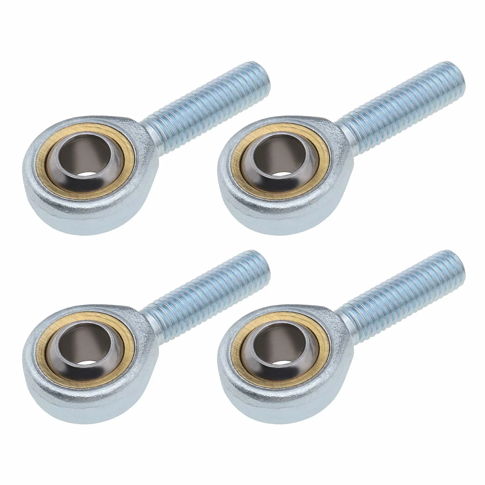 4 x SA6 T/K złącze różowe męskie łożyska końca pręta prawa ręka M6 x 1,0 mm stal łożyskowa do hydraulicznej maszyny do kucia cylindra amortyzator samochodowy