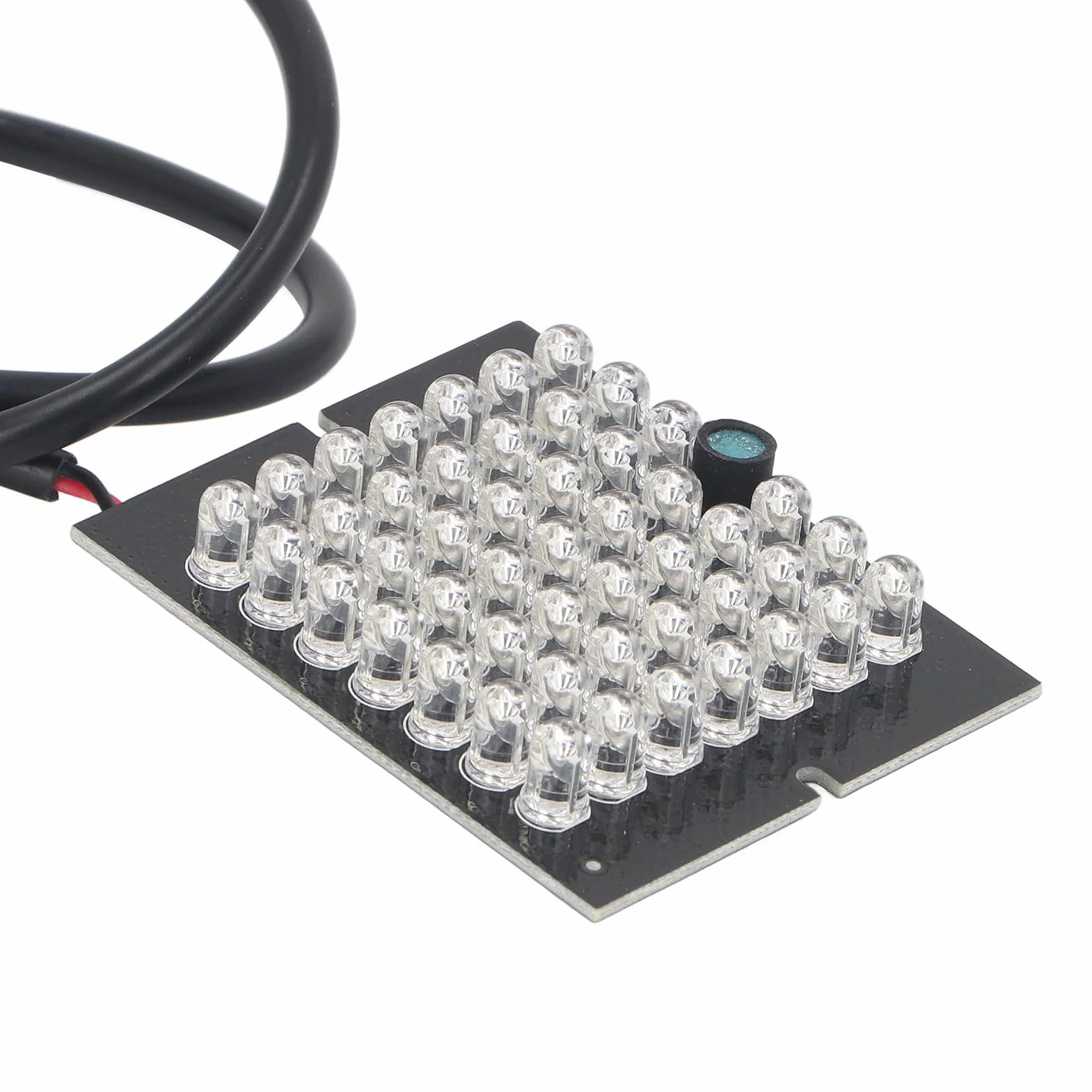 Lampa IR Oświetlacz Podczerwień 850nm 48 Koralików LED DC12V Noktowizyjna do Wnętrz i na Zewnątrz