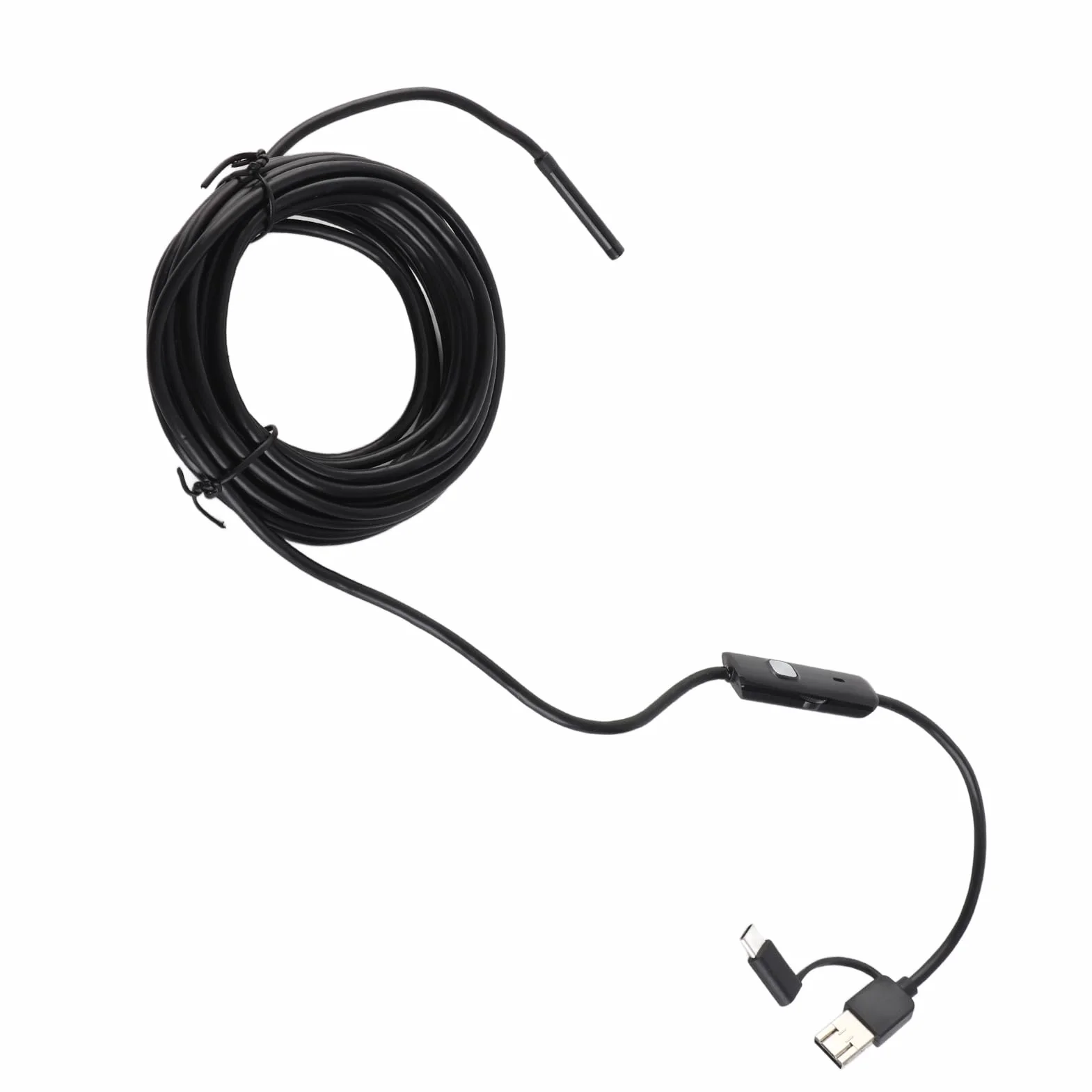 Endoskopowa Kamera Inspekcyjna 3 w 1 USB Wodoodporny Boroskop ze światłem LED