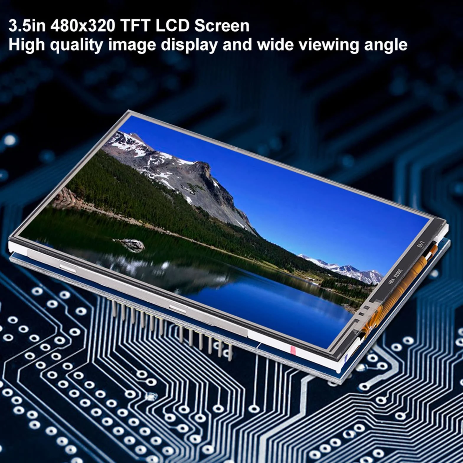 Moduł Wyświetlacza LCD 3,5 Cala 480x320 z Dotykiem Gniazdo Karty Pamięci SPI Flash