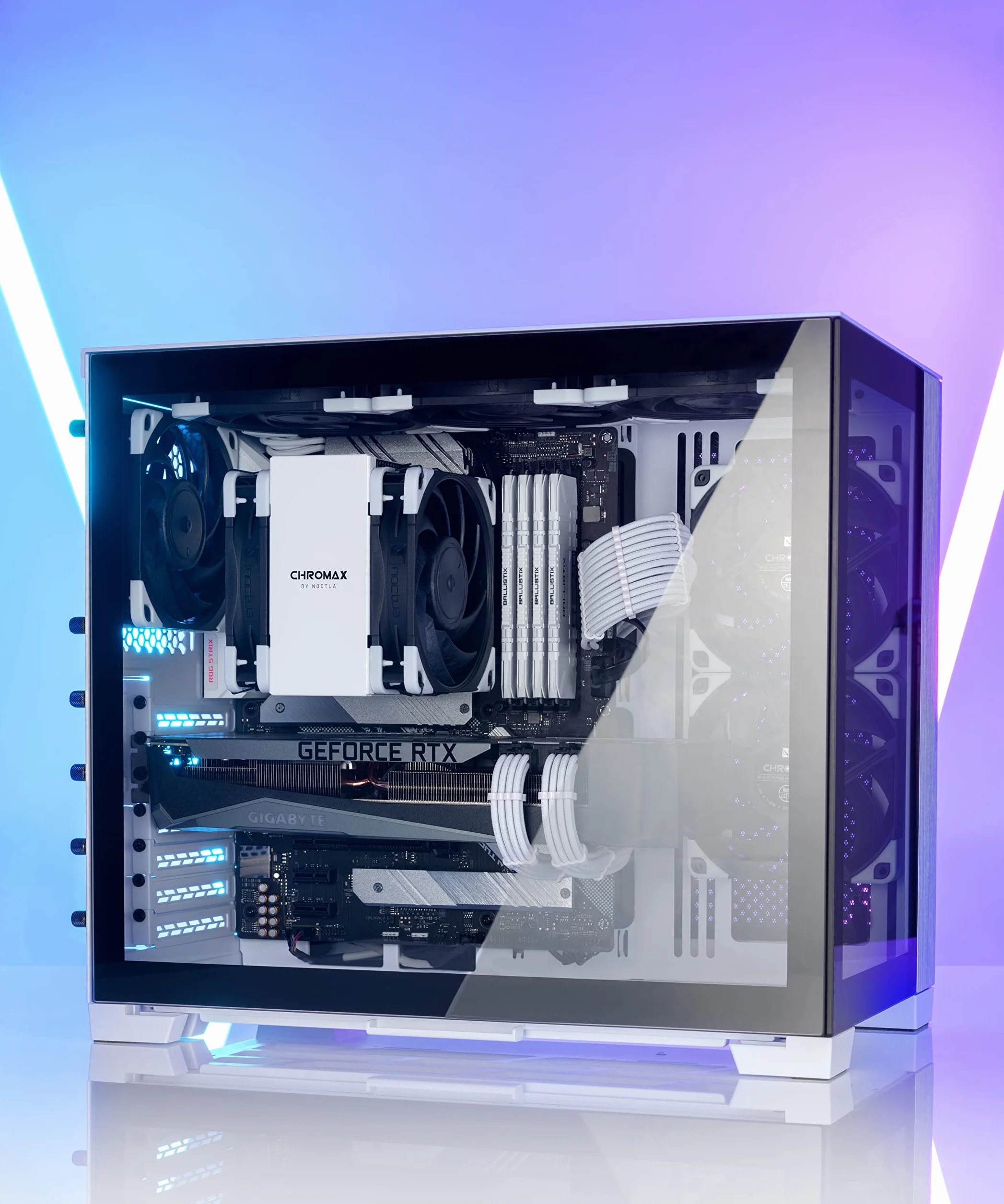 Noctua NA-SAVP1 chromax.white Podkładki Antywibracyjne 120-140mm Wentylatorów 16 sztuk Biały