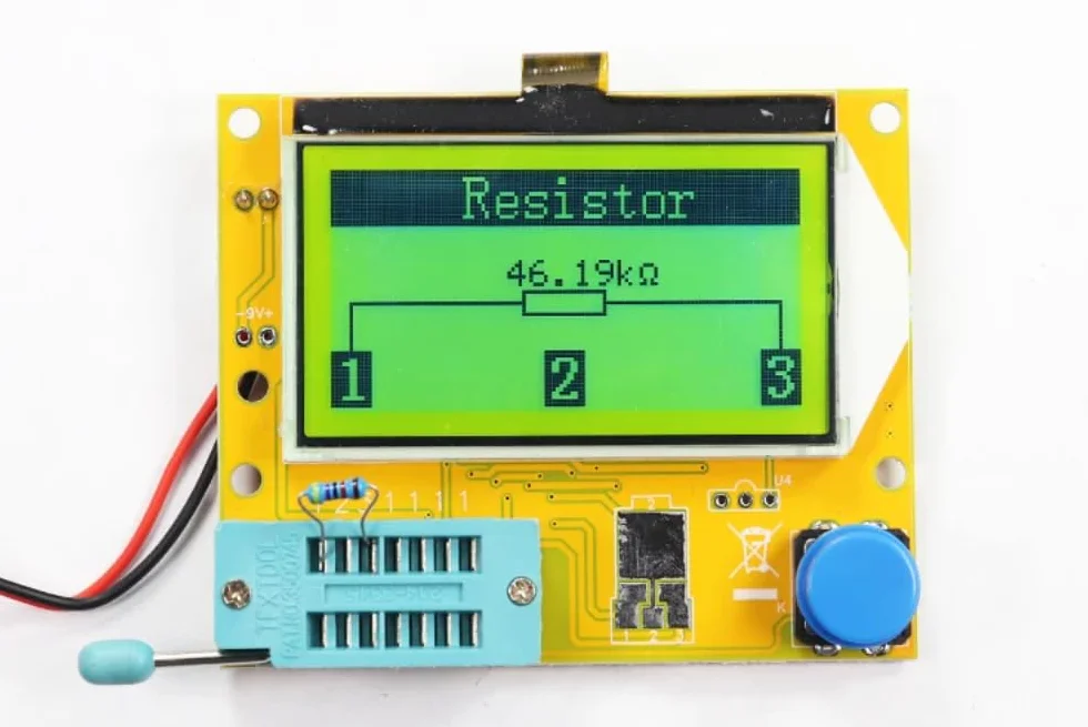 DollaTek LCR-T4 ESR Tester tranzystora Diody Pojemno?? triodu SCR indukcyjno??