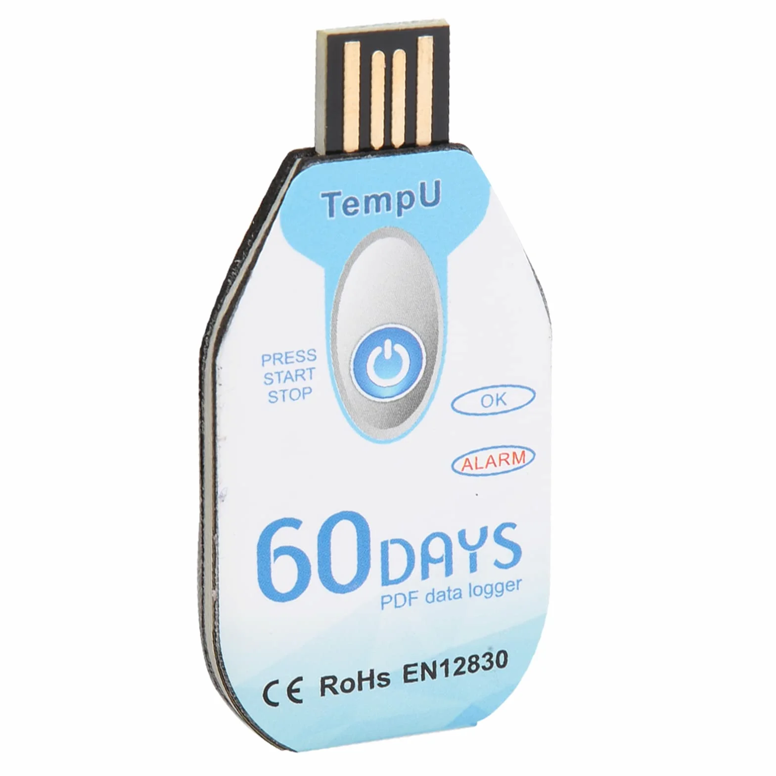 Temperatur- und Feuchtigkeits-Logger USB PDF Report 10000 Punkte