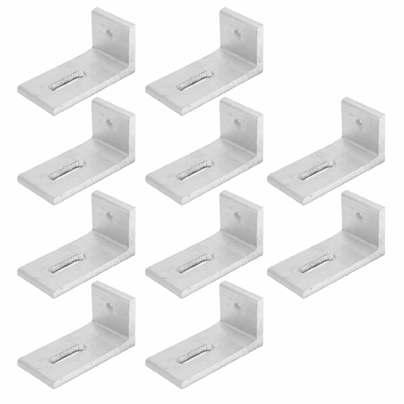 Wspornik Montażowy L, Stopa L do Montażu Panelu Fotowoltaicznego ze Stopu Aluminium 10 szt.