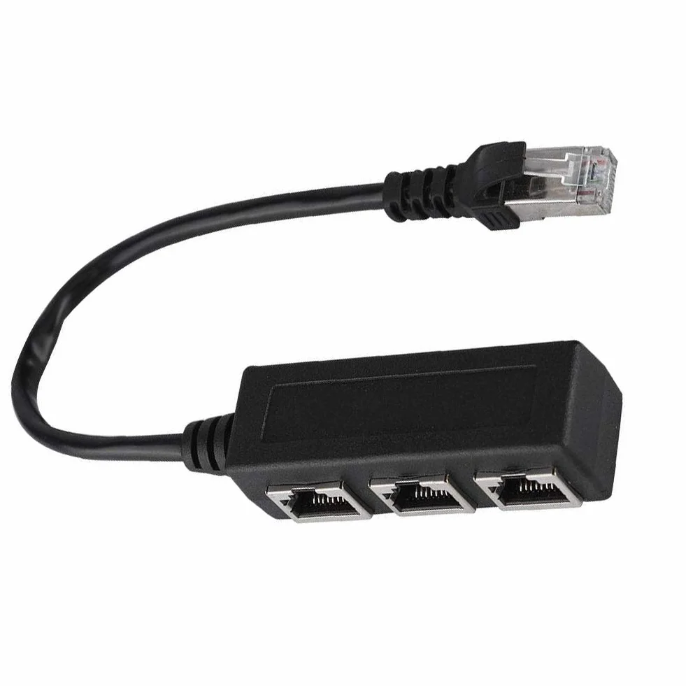 Adapter Ethernet, rozdzielacz sieciowy rozdzielacz sieci Ethernet, adapter sieciowy Plug and Play dla routera TV BOX