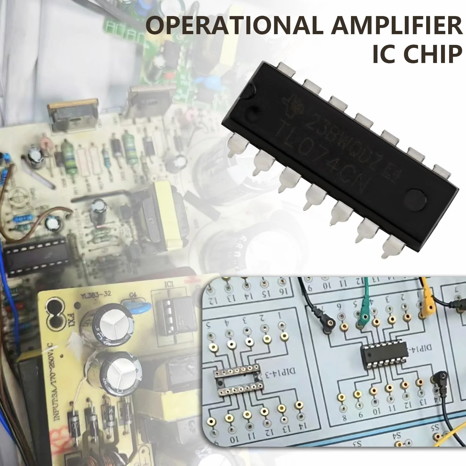 OTOTEC TL074CN wzmacniacz operacyjny DIP-14 JFET niski poziom hałasu