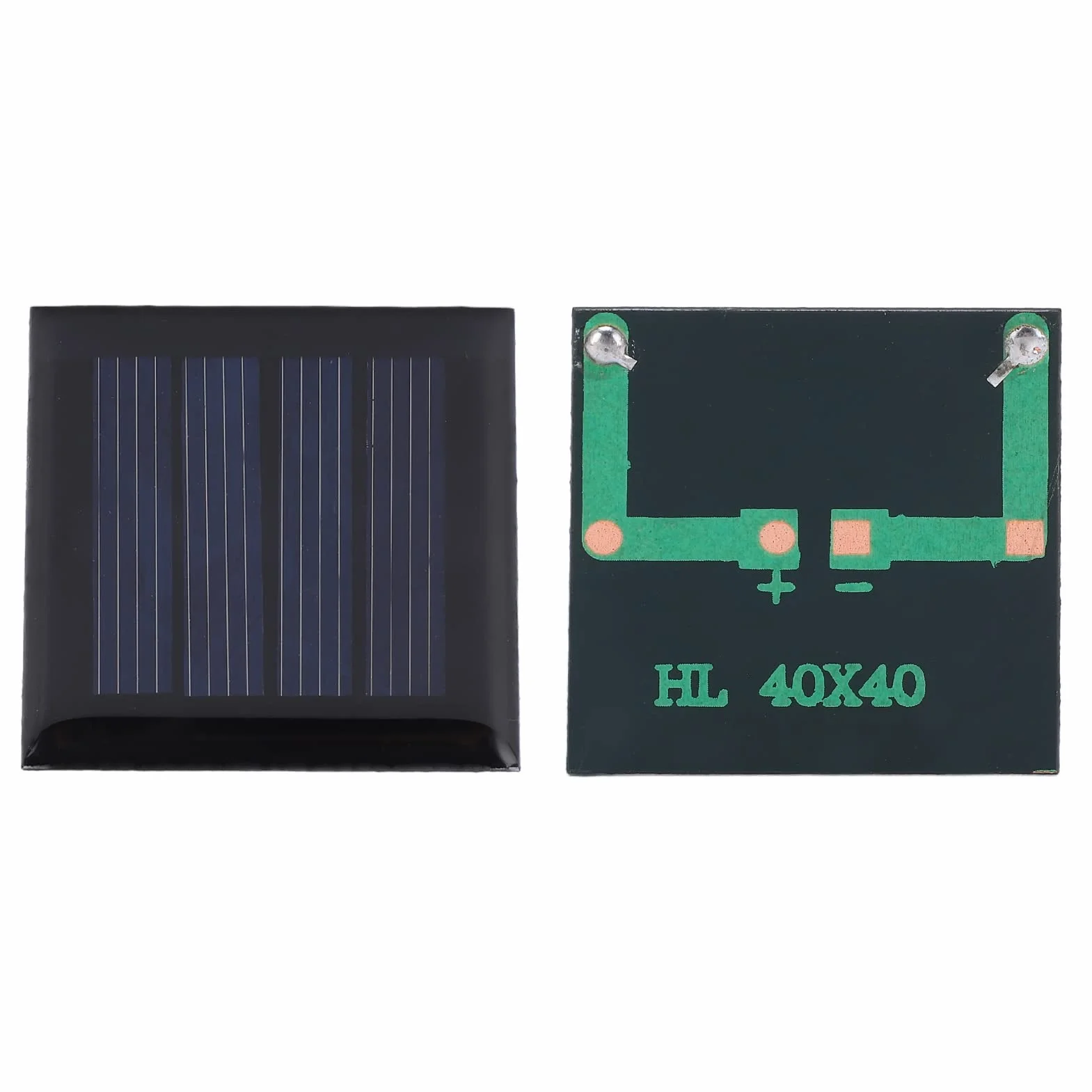 2 Sztuk 2 V 210mA 40x40mm/1.6x1.6in Mikro Panele Słoneczne Mini Panele Słoneczne Mini Ogniwa Słoneczne Ogniwa Fotowoltaiczne ładowarka DIY Zabawki Elektryczne Materiały