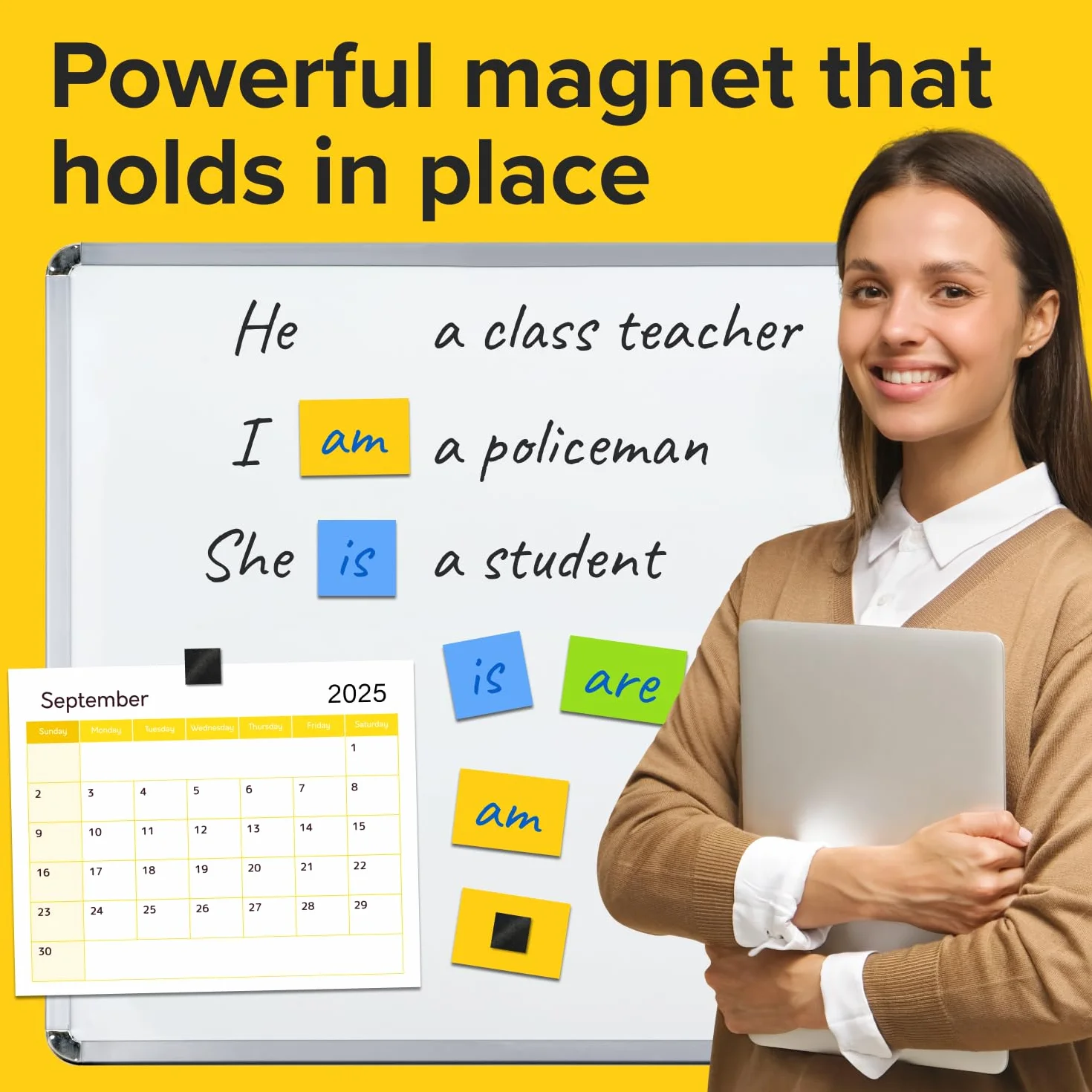 X-Bet Magnet Magnetic Squares MT5 Kwadraty Magnetyczne, Czarny, 110 szt.