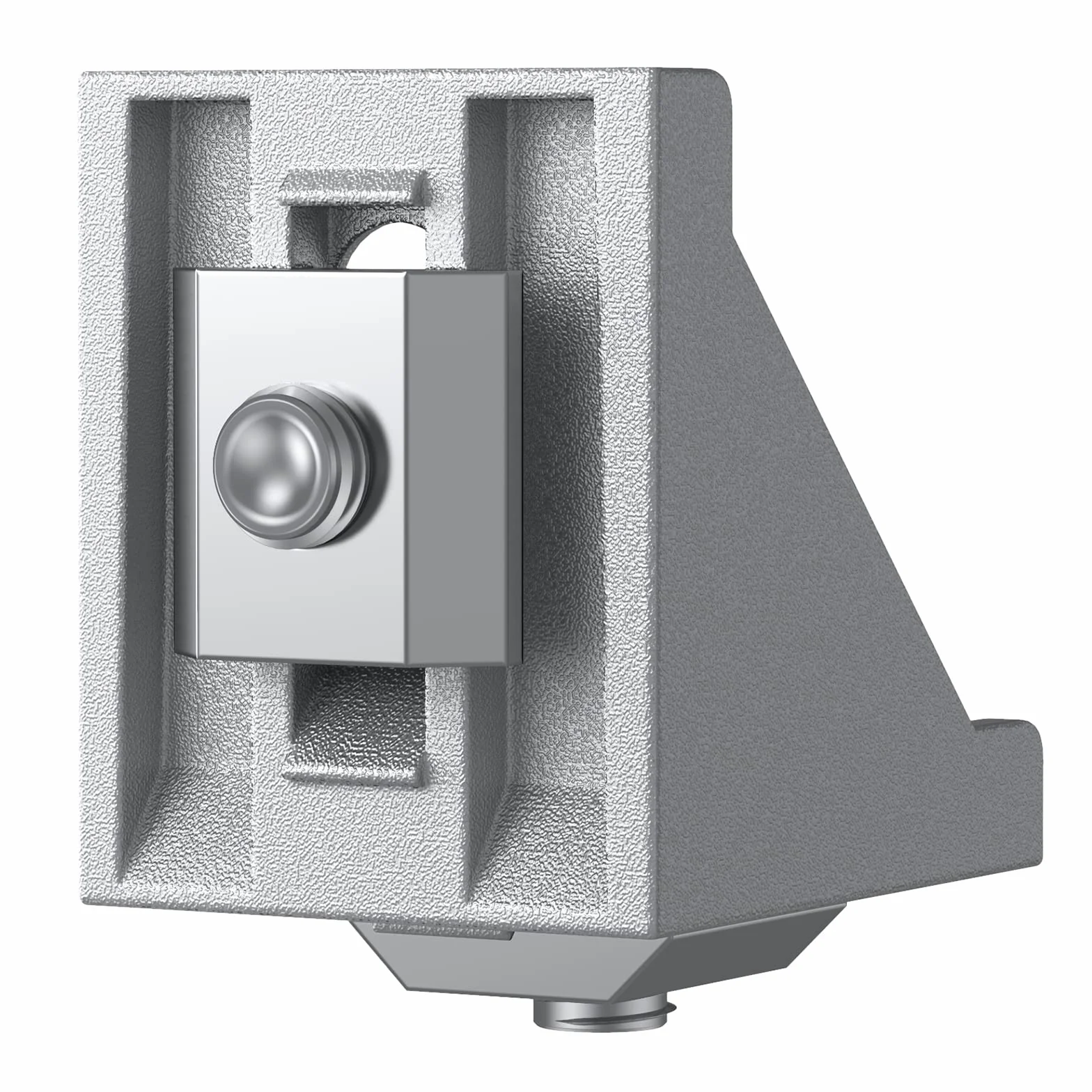 Profil aluminiowy kątownik mocujący 30x30 rowków 8 rastrów