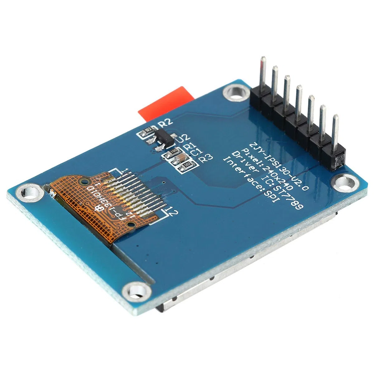 1,3 cala LCD moduł wyświetlacza IPS kolorowy ekran moduł 240 x 240 RGB ST7735 sterownik SPI