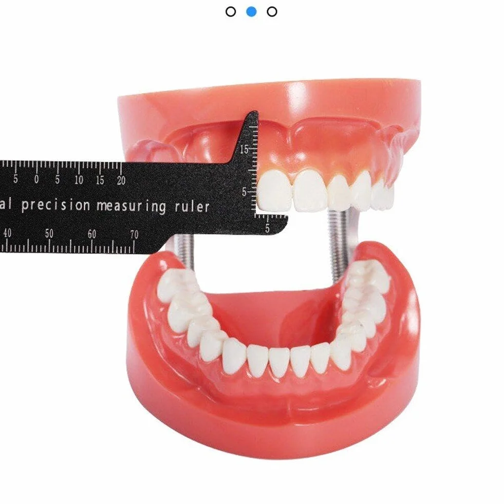 Endodontic Span Measure Scale Dwustronna linijka pomiarowa Narzędzie dentystyczne