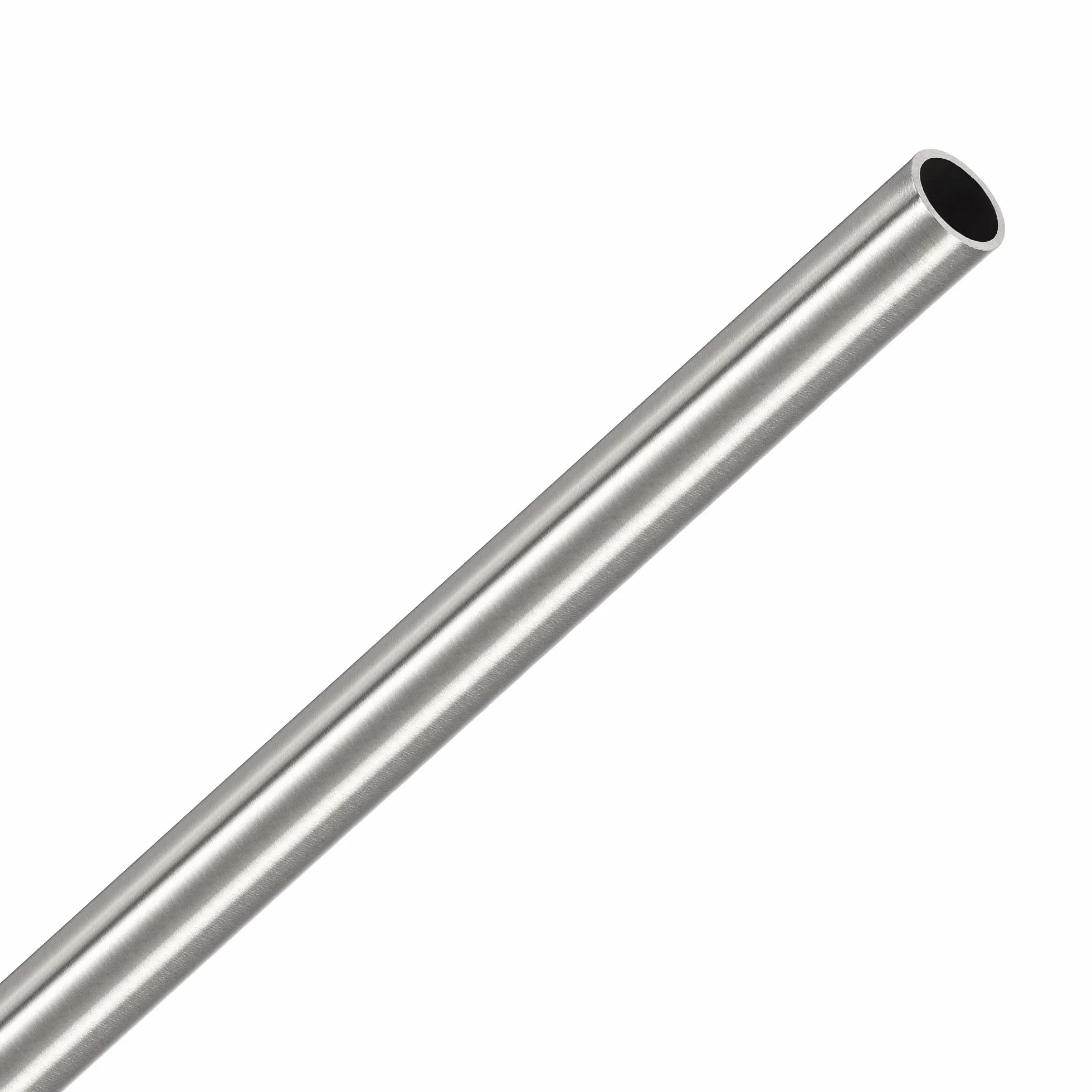 sourcing map Stal nierdzewna 304 okrągła rura 11 mm zewnętrzna 1 mm grubość ścianki 300 mm