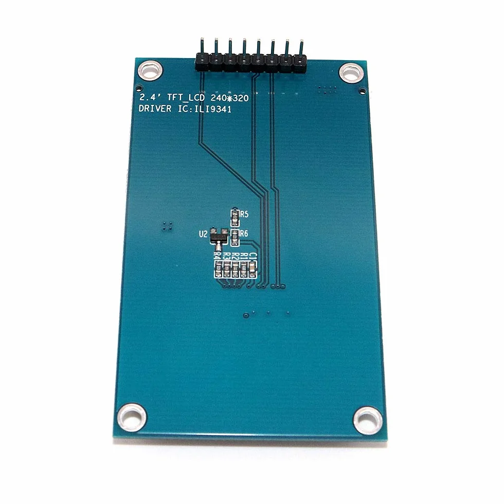 DollaTek 2,4-calowy moduł TFT LCD ILI9341 kolorowy panel wyświetlacza 8-pinowy SPI PCB