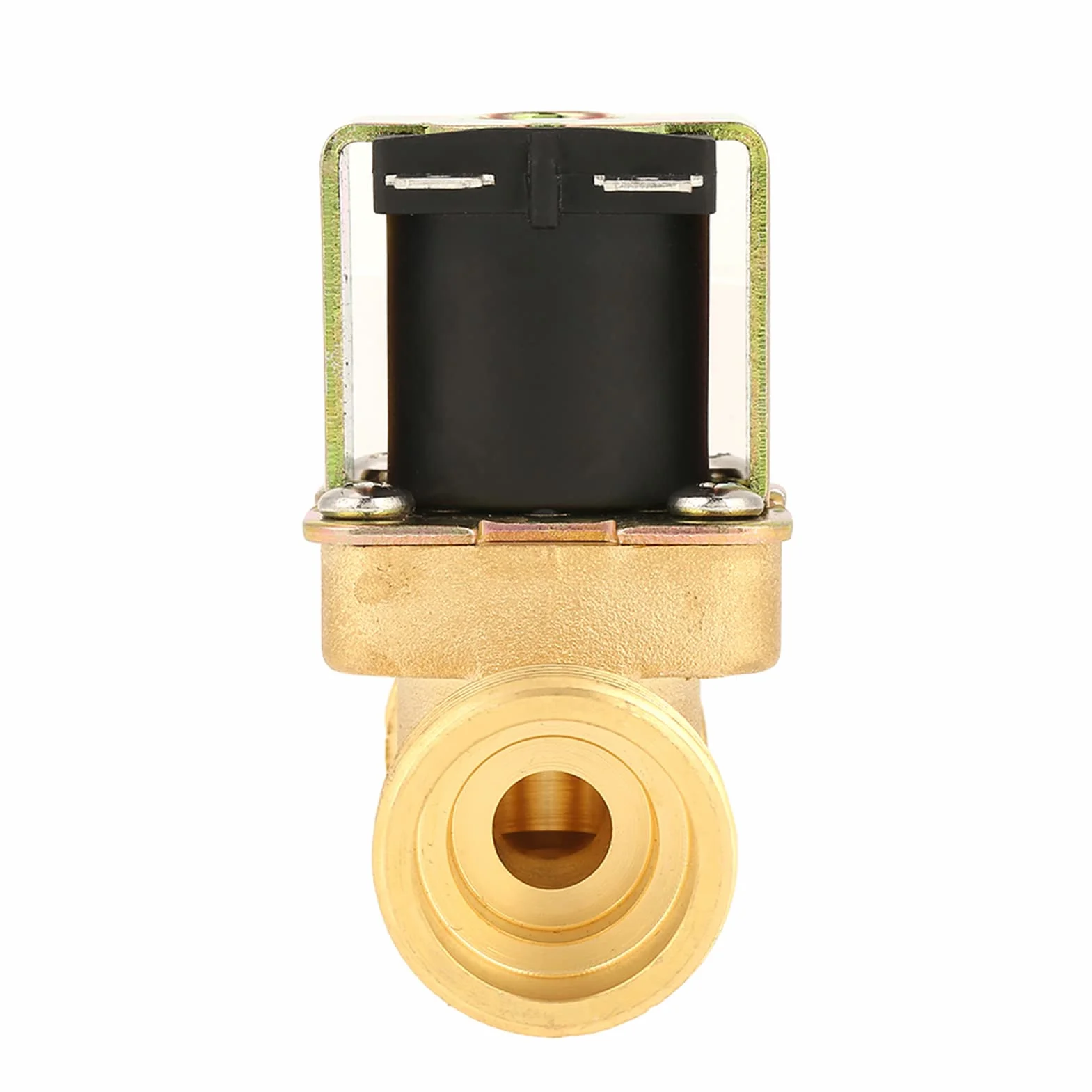 DC12V G3/4 Ventil Normal geschlossen Messing Elektrisch Magnetventil für Wasser