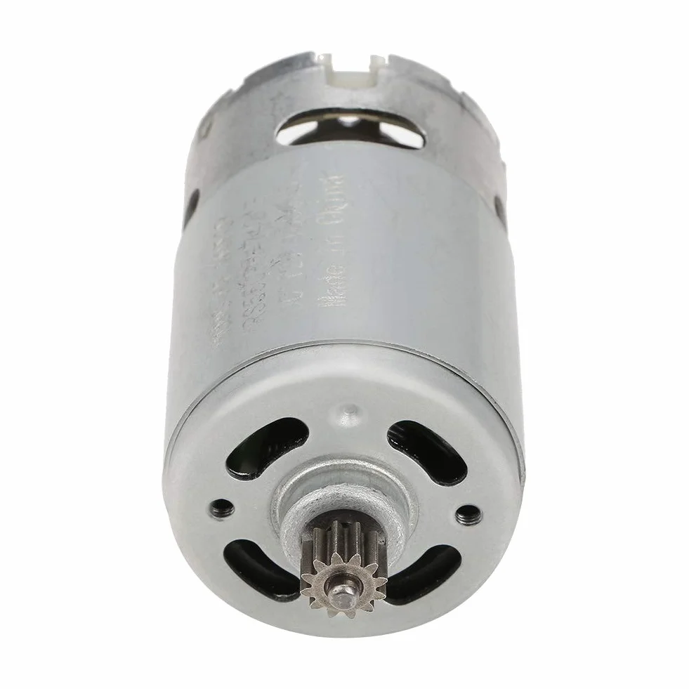 Silnik DC 90W Dwubiegowy 12V 16,8V 25V Przekładnia 12-Zębowa do Wiertarki Elektrycznej