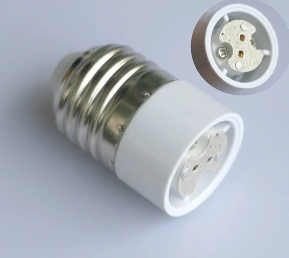 4 x Adapter E27 na G4 MR16 GU5.3 do żarówki LED lub halogenowej