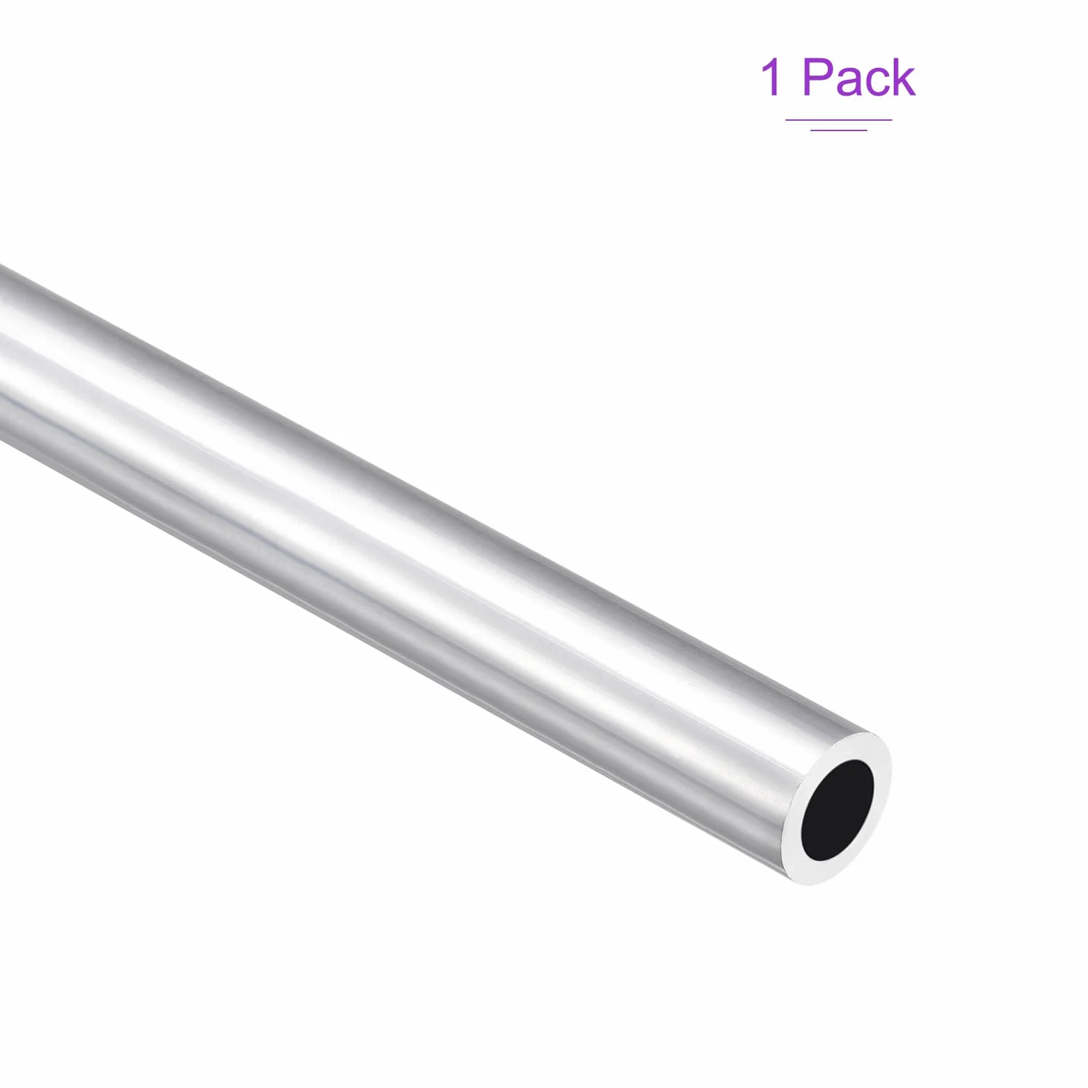 DMiotech (18 mm średnica zewnętrzna x 12 mm ID) 6063 aluminiowa okrągła rura o długości 300 mm przemysłowe metalowe rury do budowy ram maszyn projekty DIY